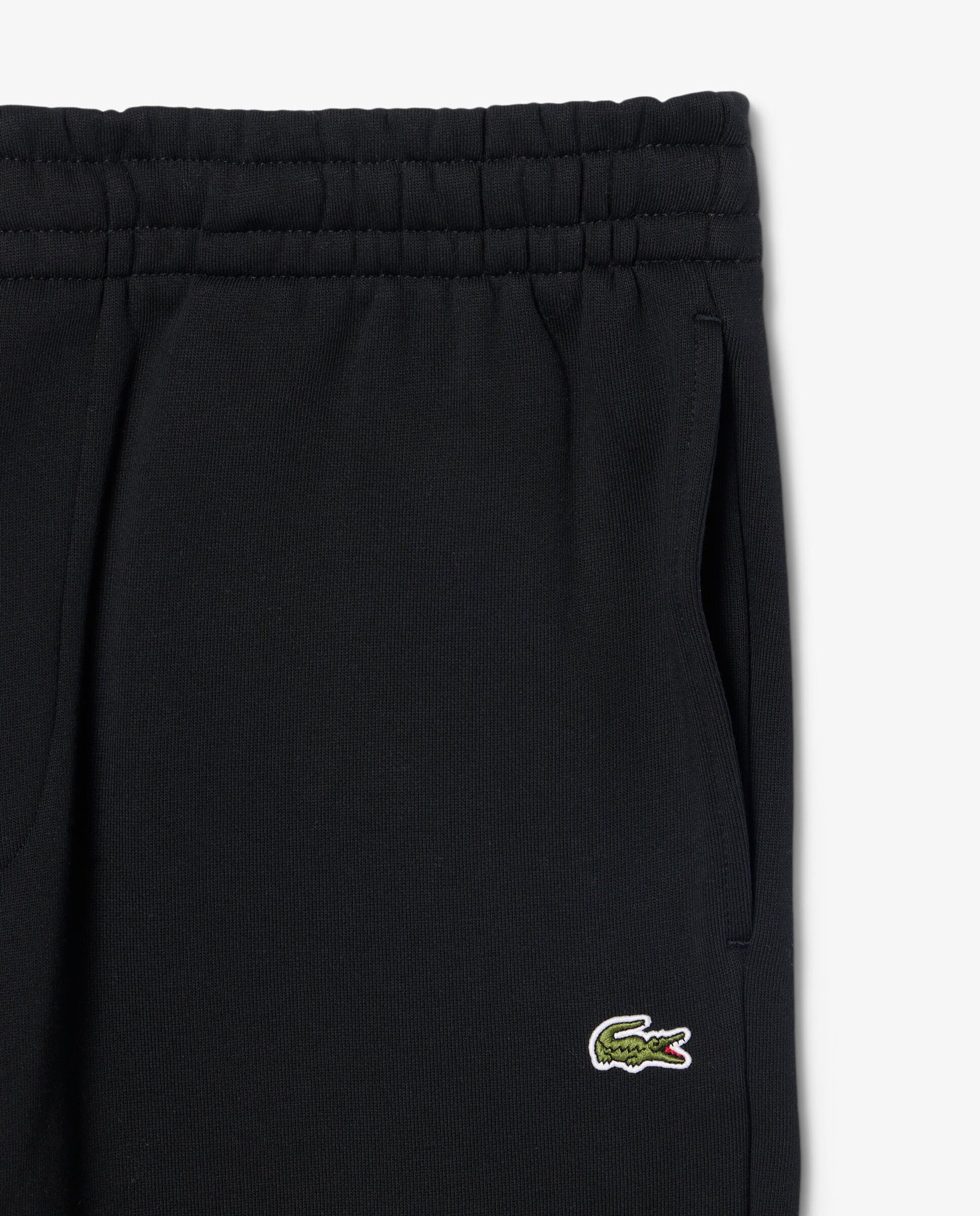 Bermudas de hombre corto de felpa en blanco - Lacoste - Negro Negro-5