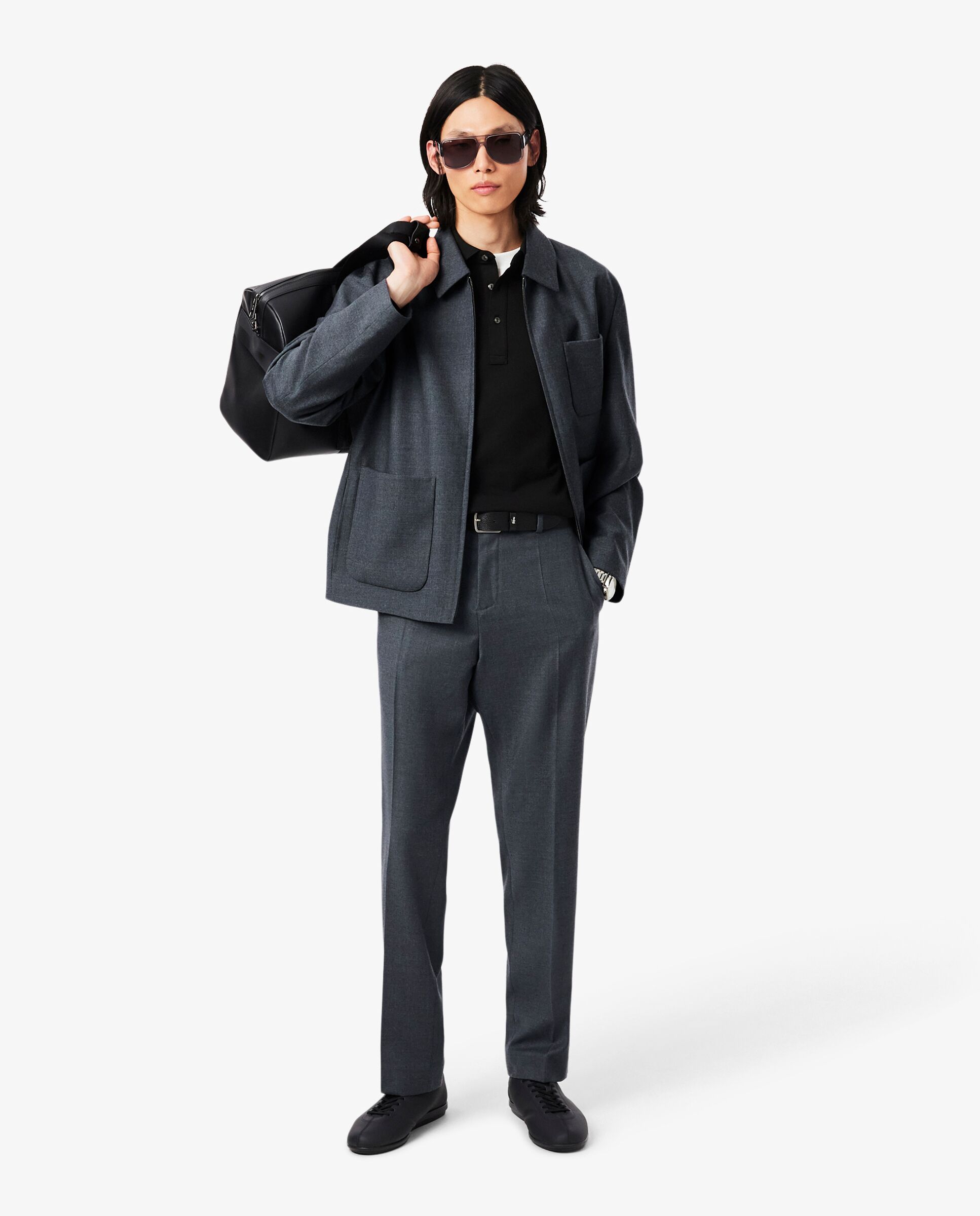 Imagen 4 de En gris - Lacoste - Gris oscuro Gris oscuro