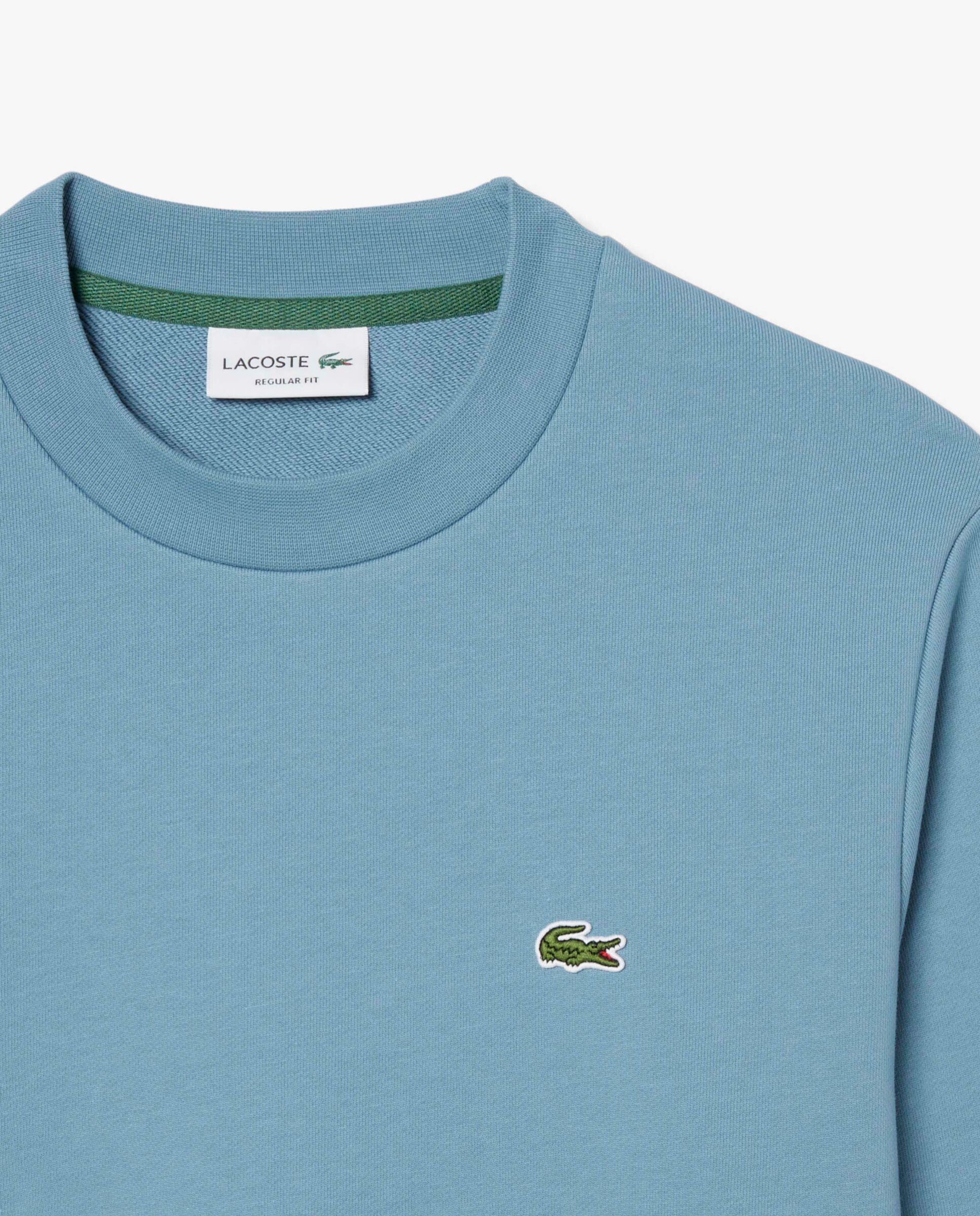 Sudaderas sin capucha de hombre - Lacoste - Azul anticuario Azul anticuario-5