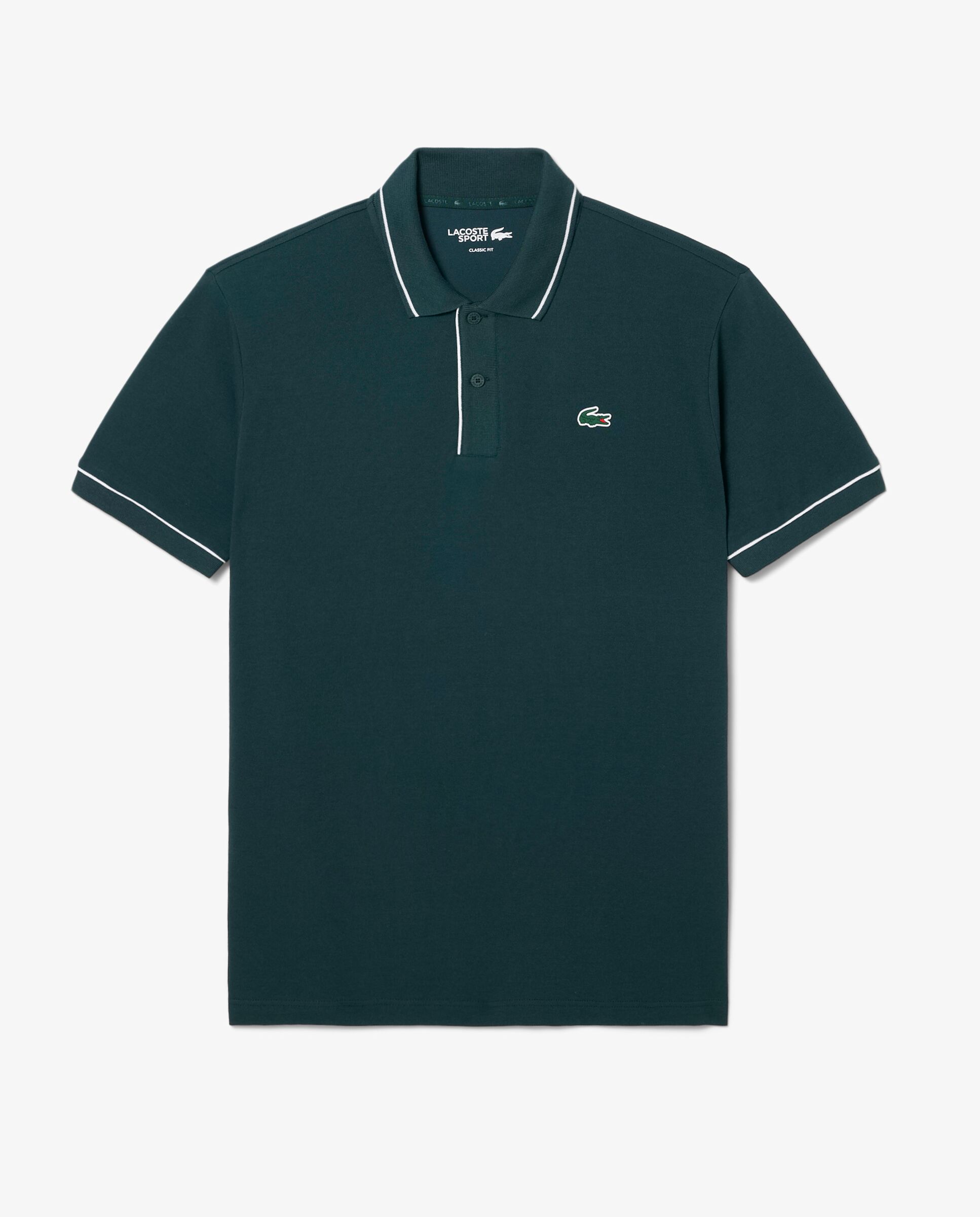 Polo de golf de minipiqué termorregulador de hombre Lacoste - Verde Verde-6