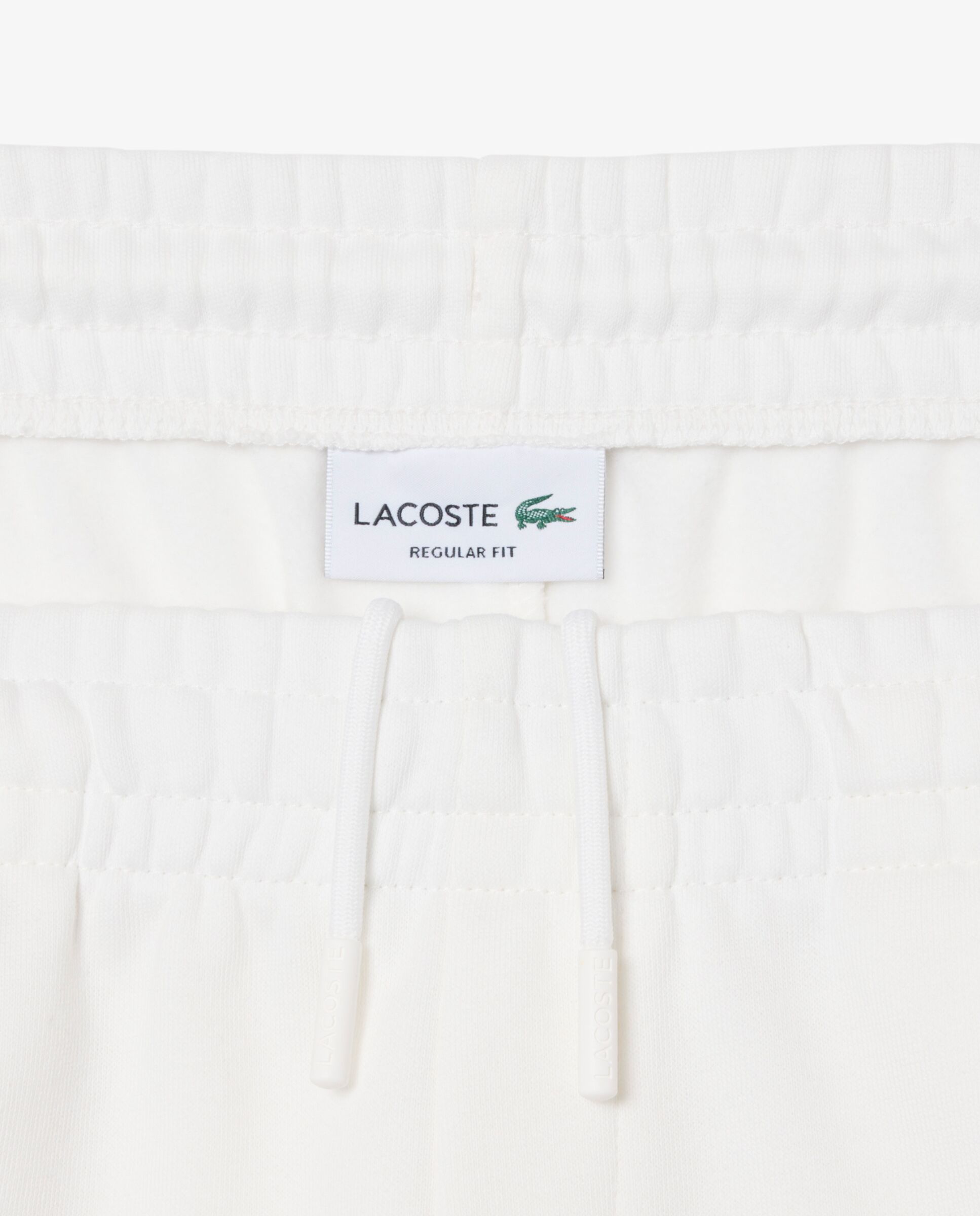 Bermudas de hombre corto de felpa en - Lacoste - Blanco Blanco-5