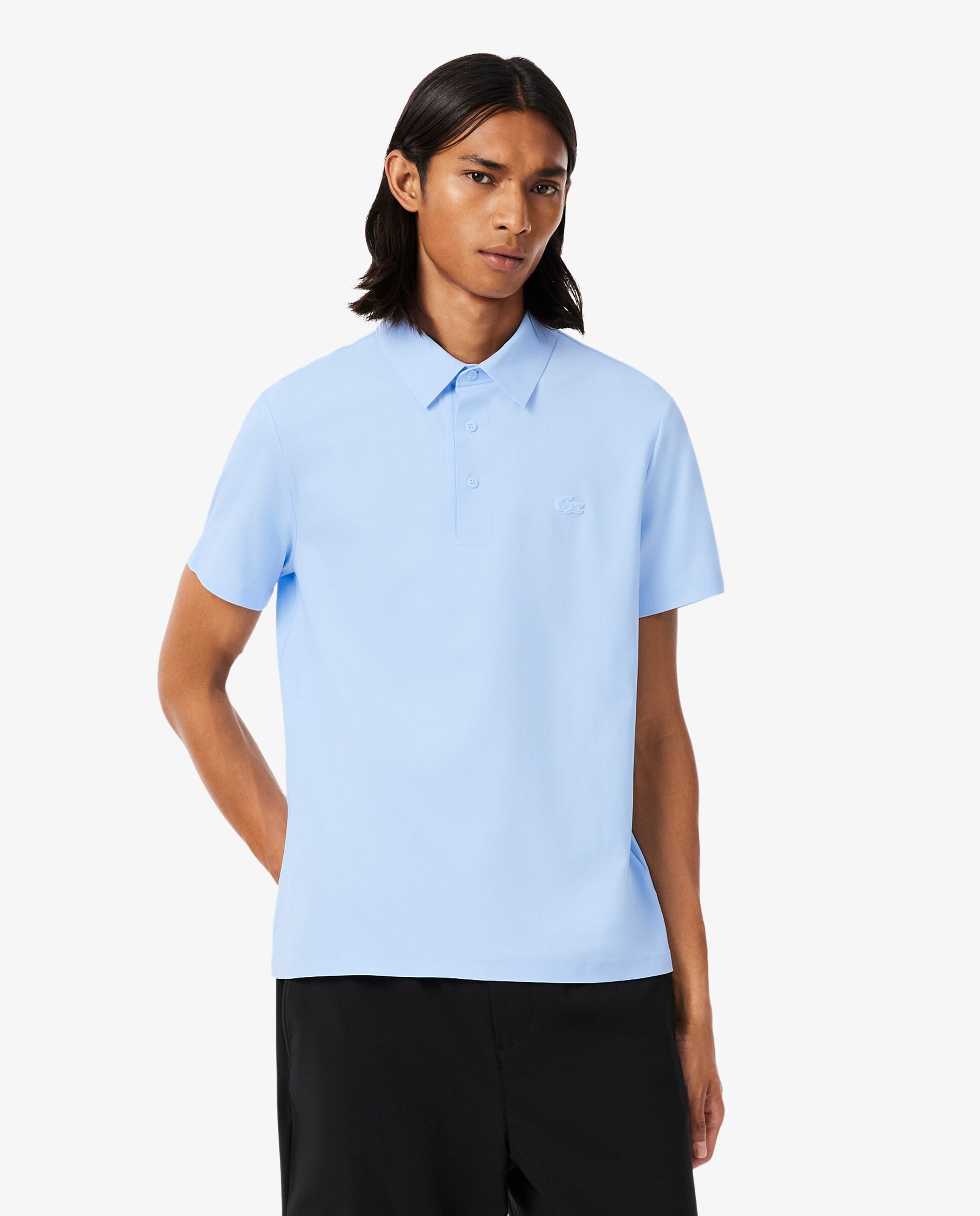 Imagen 0 de Polo de hombre de corte regular commuter  de manga corta Azul claro