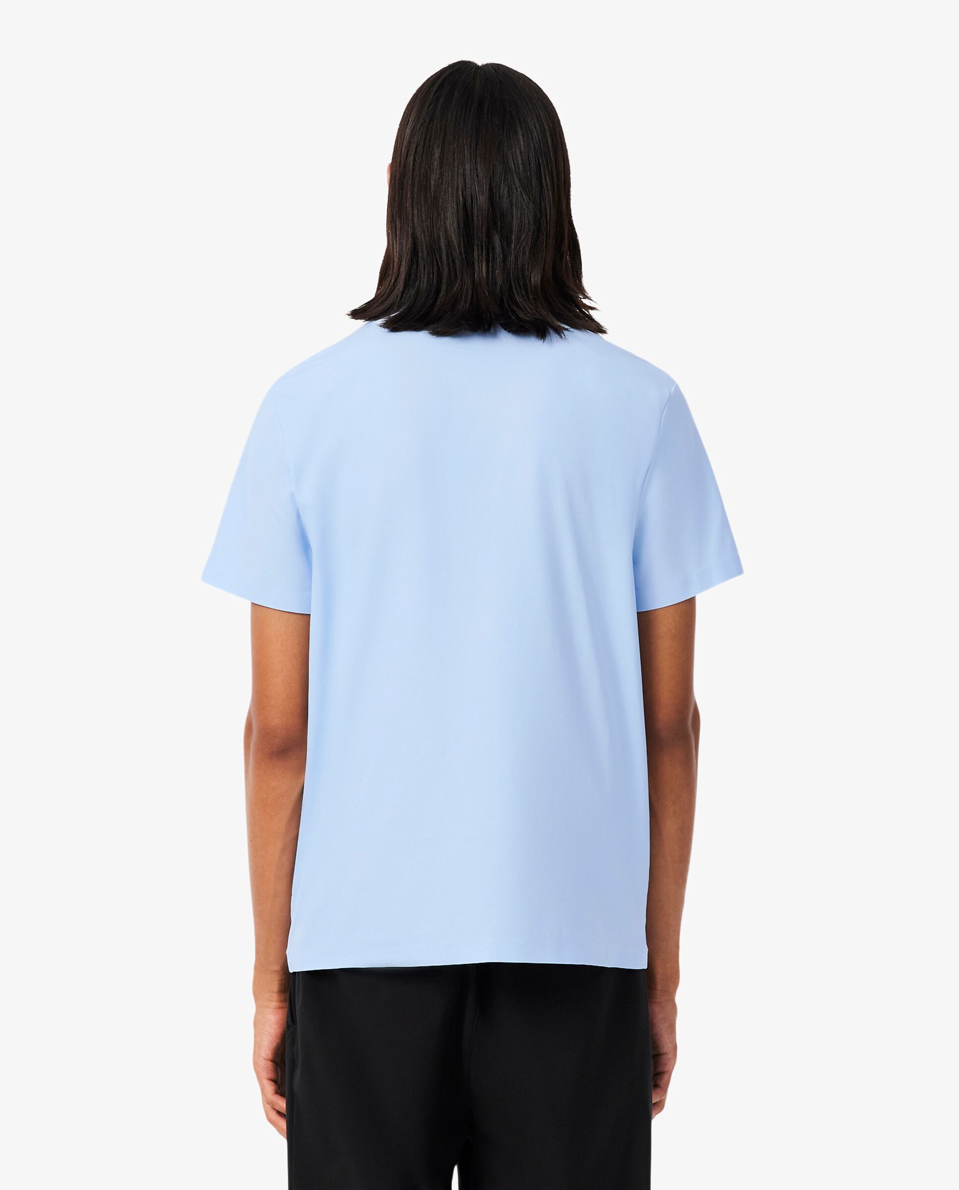 Polo de hombre de corte regular commuter de manga corta - Lacoste - Azul claro Azul claro-2