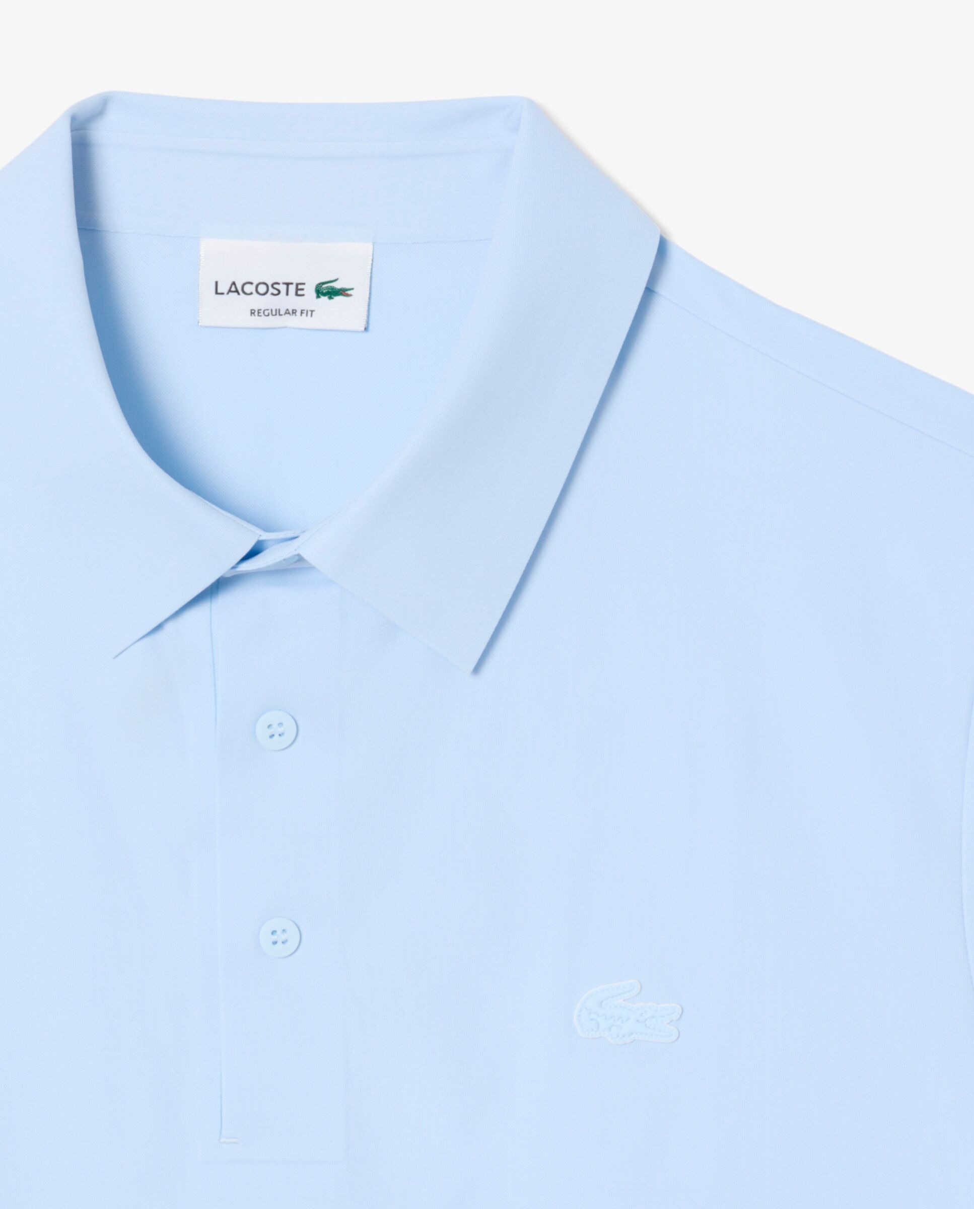 Polo de hombre de corte regular commuter de manga corta - Lacoste - Azul claro Azul claro-5