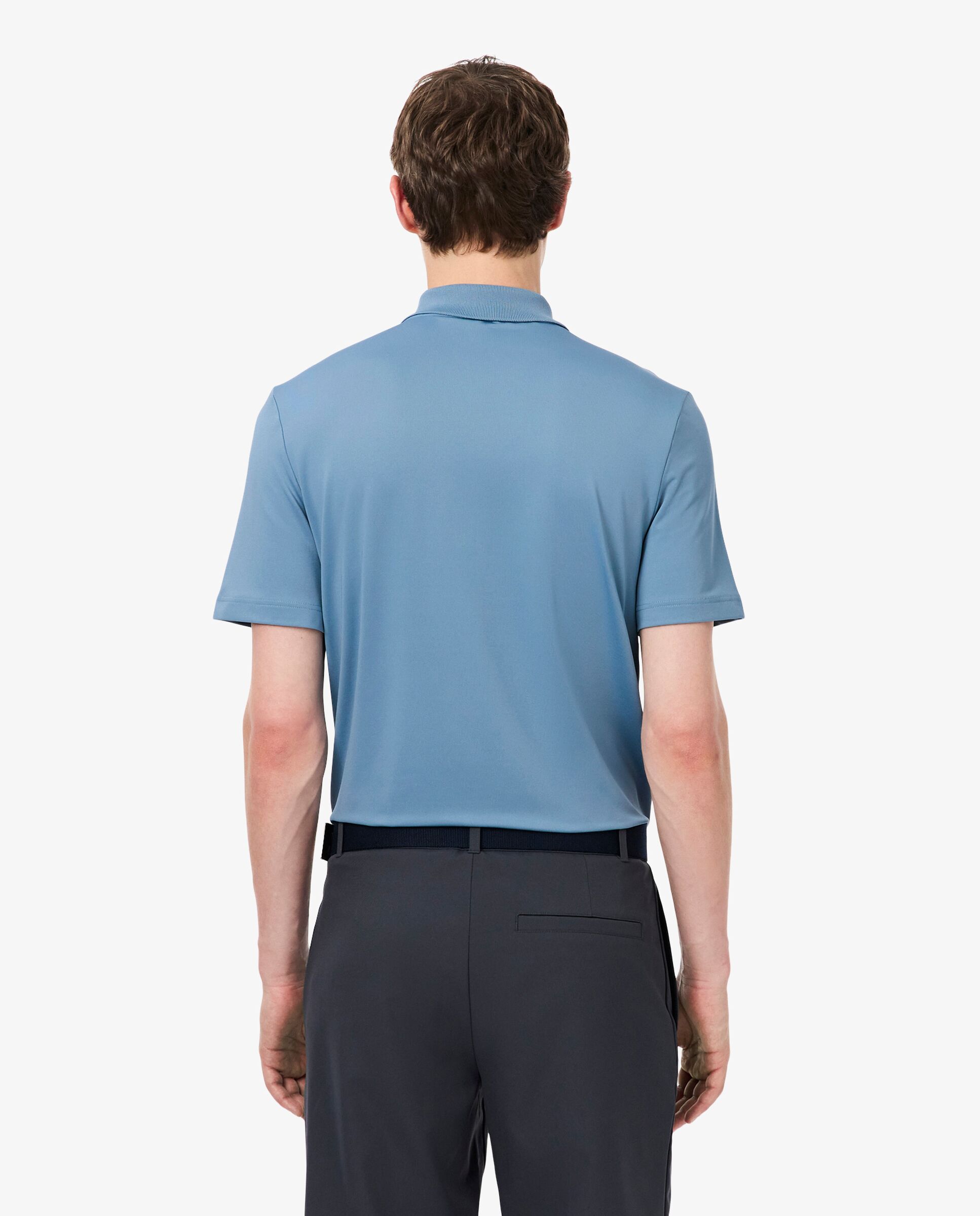 Polo de golf elástico de hombre Ultra-Dry Lacoste - Azul anticuario Azul anticuario-2