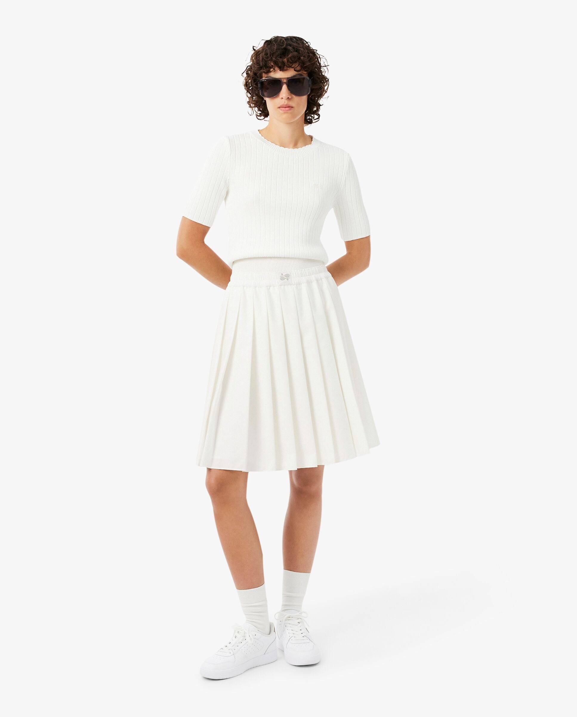 En azul - Lacoste - Blanco Blanco-1