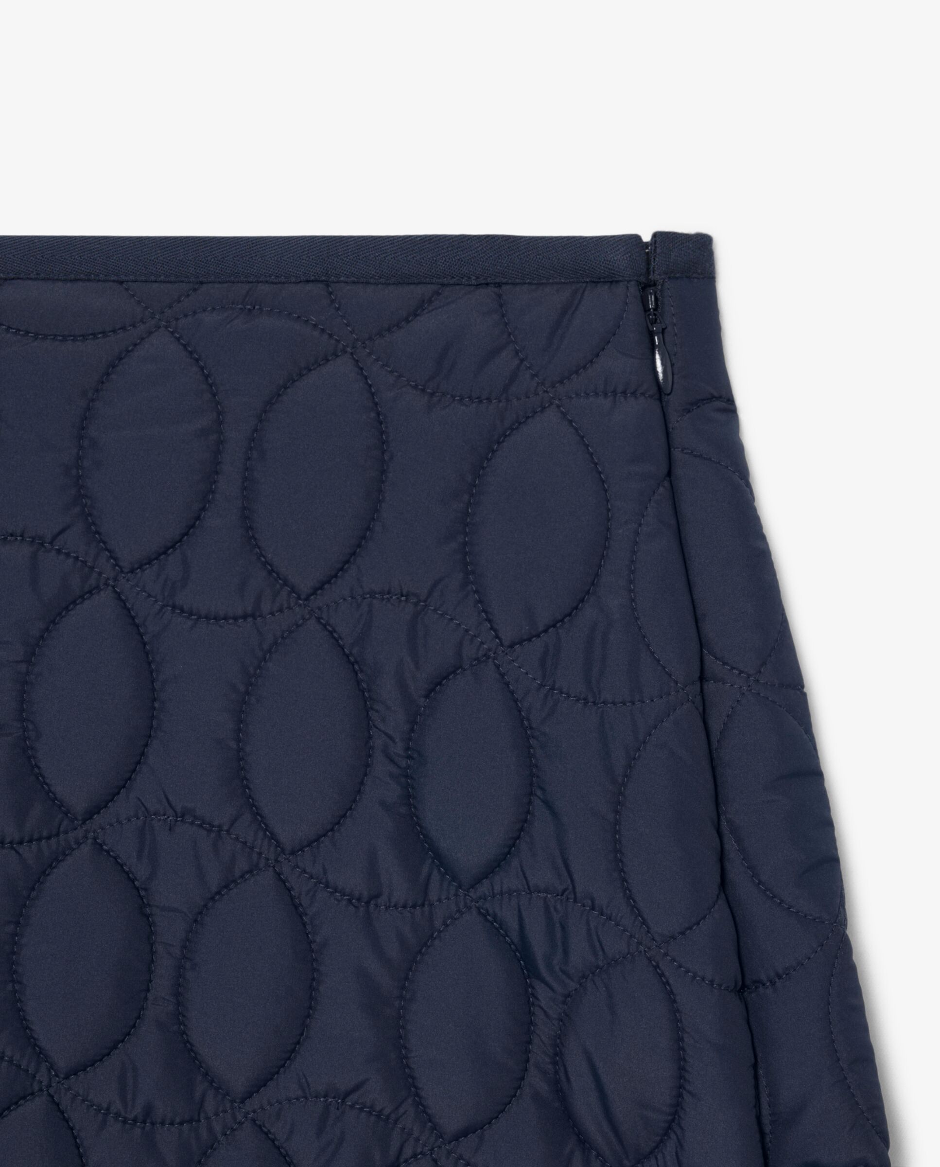 Falda corta acolchada hidrófuga con motivos de tenis en azul - Lacoste - Azul marino Azul marino-5