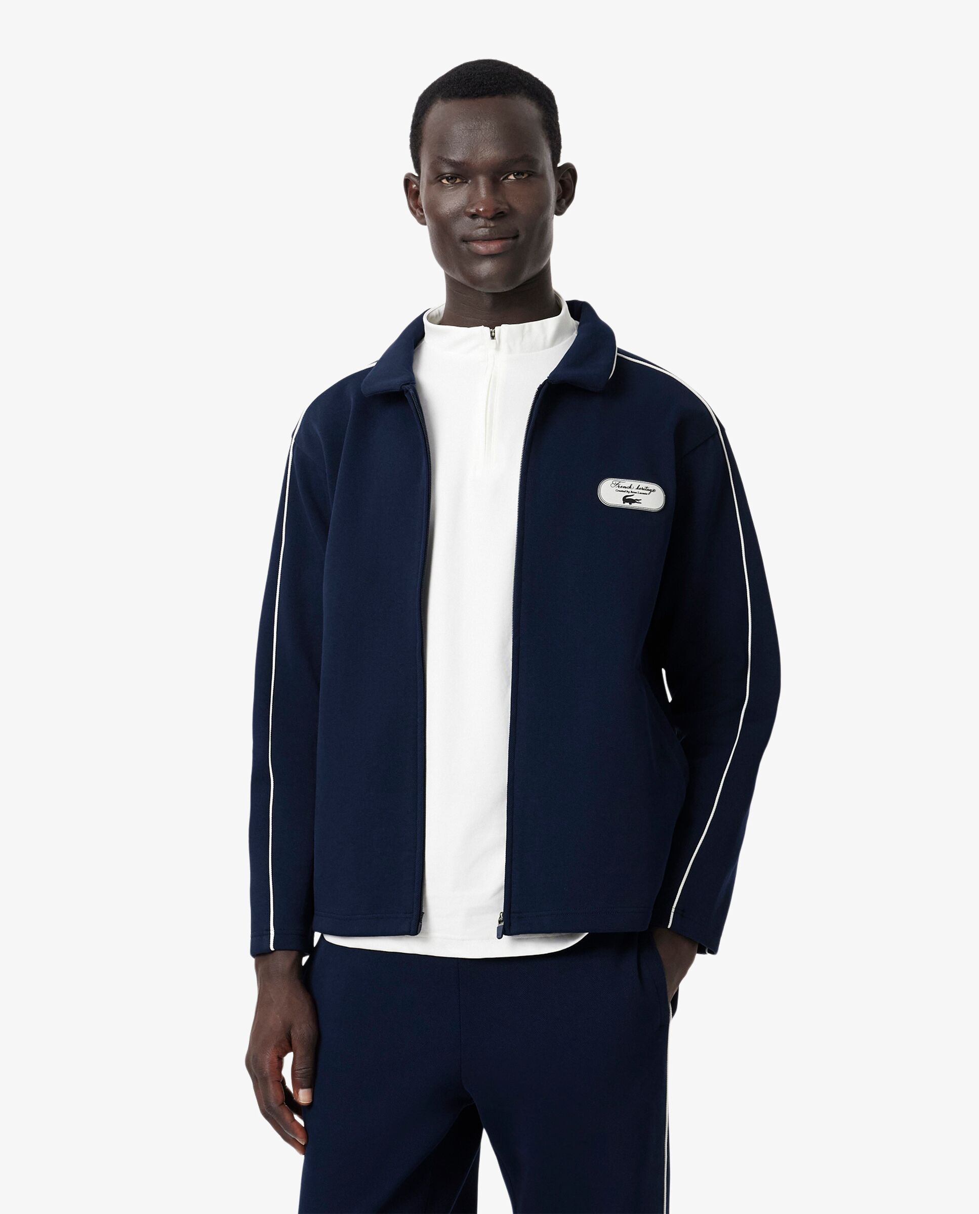 En azul - Lacoste - Blanco Blanco-1
