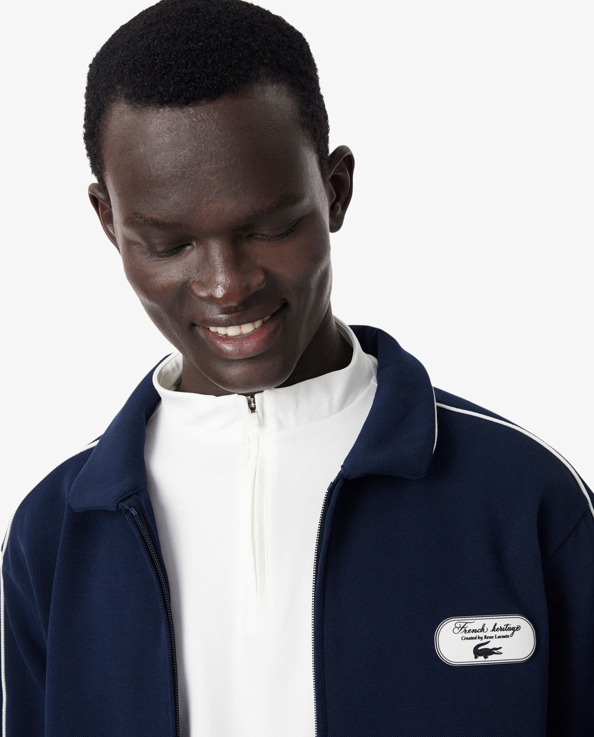 En azul - Lacoste - Blanco Blanco-3