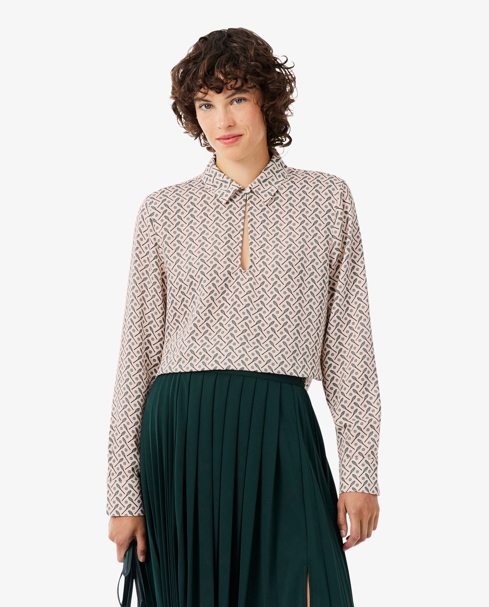 En rosa de manga larga - Lacoste - Rosa Rosa-1