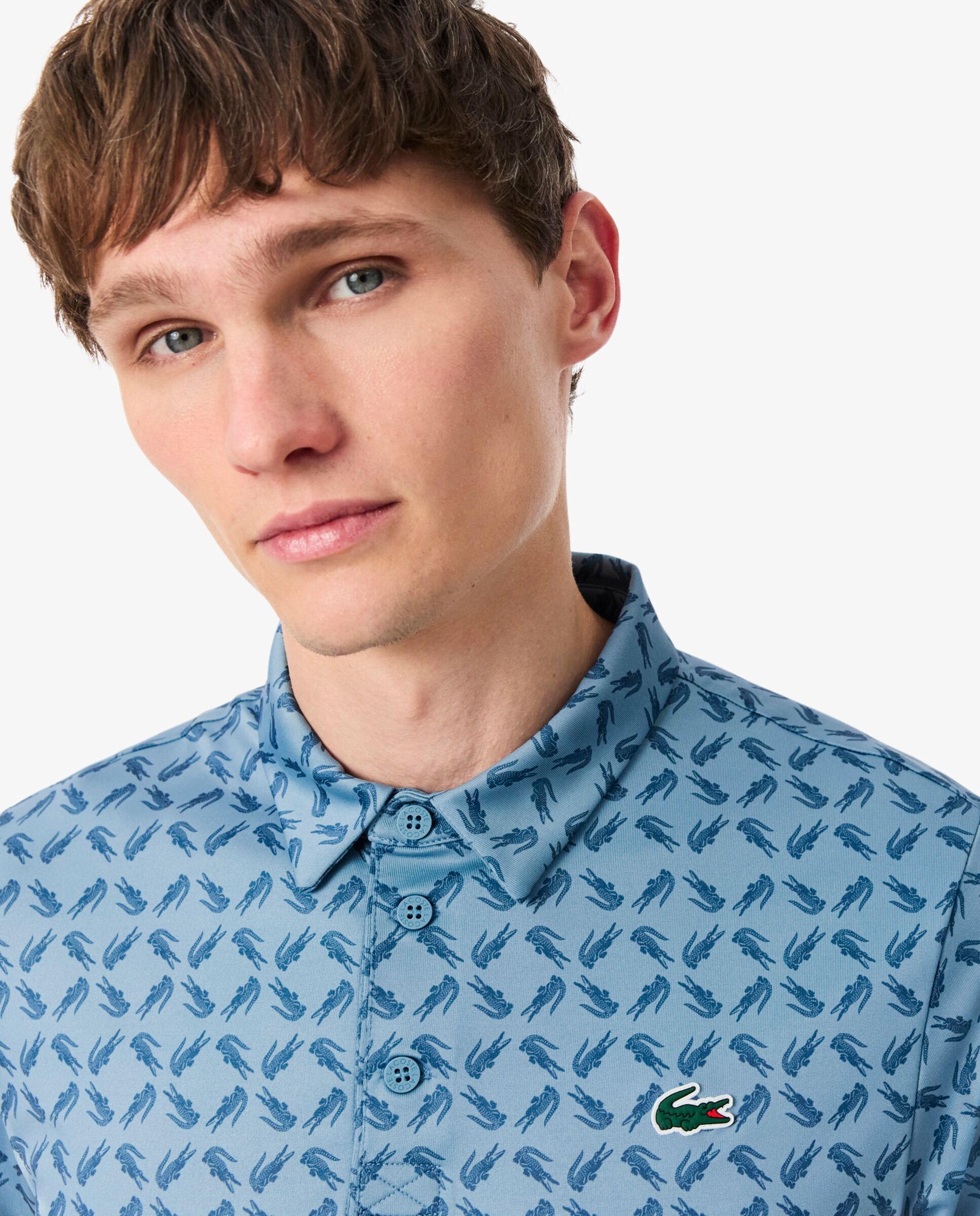 Polo de Golf de Hombre Lacoste - Azul anticuario Azul anticuario-3