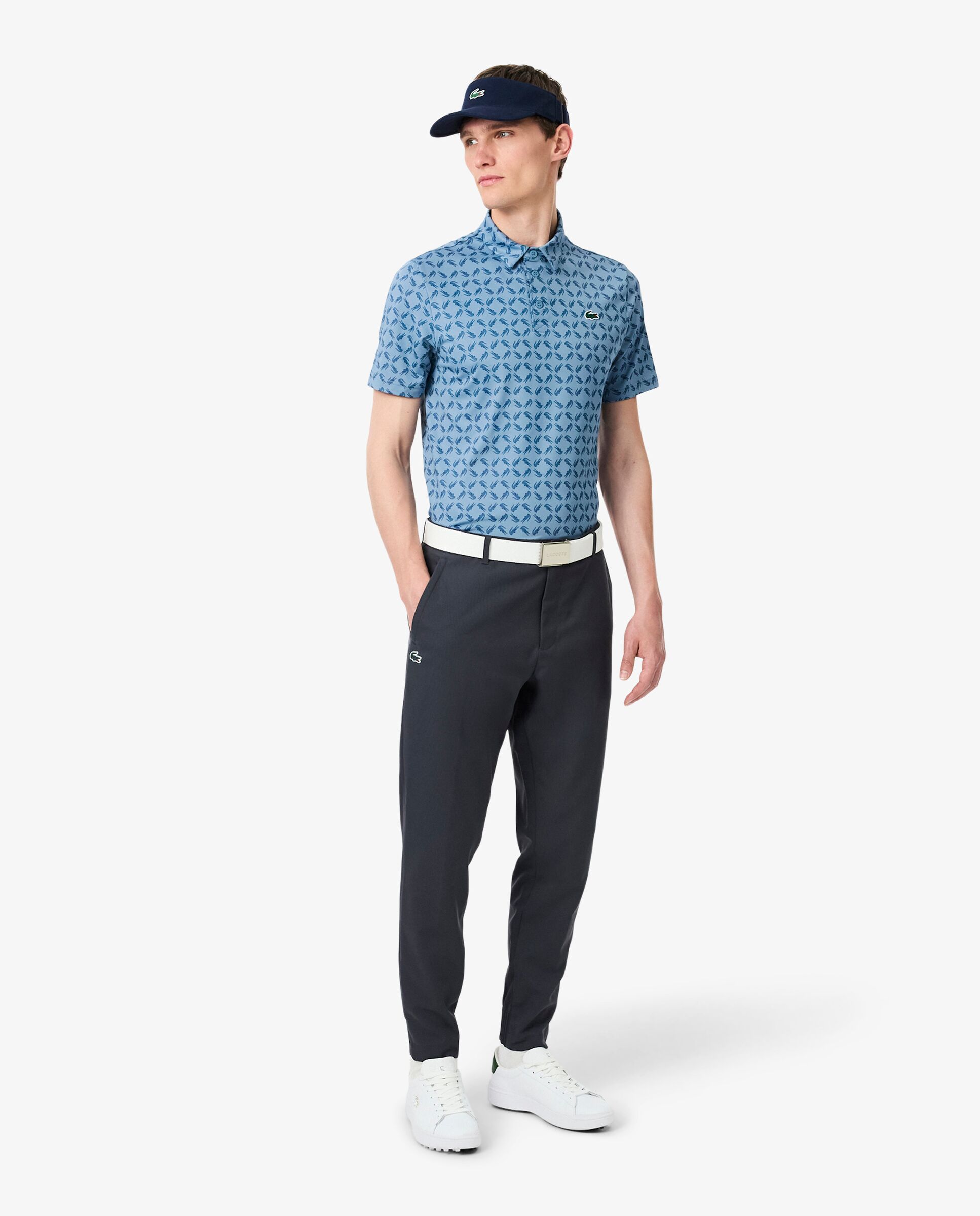 Polo de Golf de Hombre Lacoste - Azul anticuario Azul anticuario-4