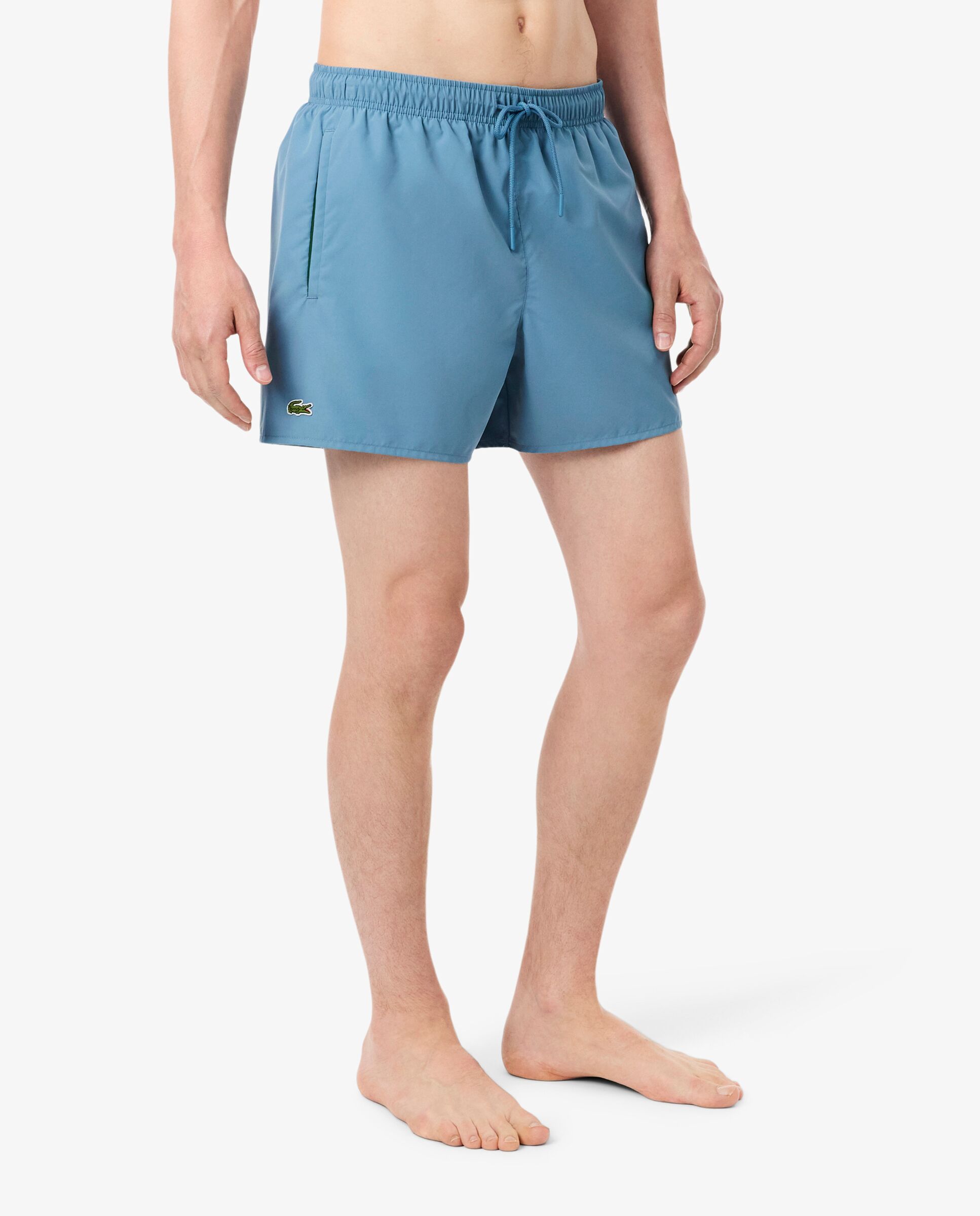 Bañadores boxer de hombre de poliéster - Lacoste - Azul Azul-3