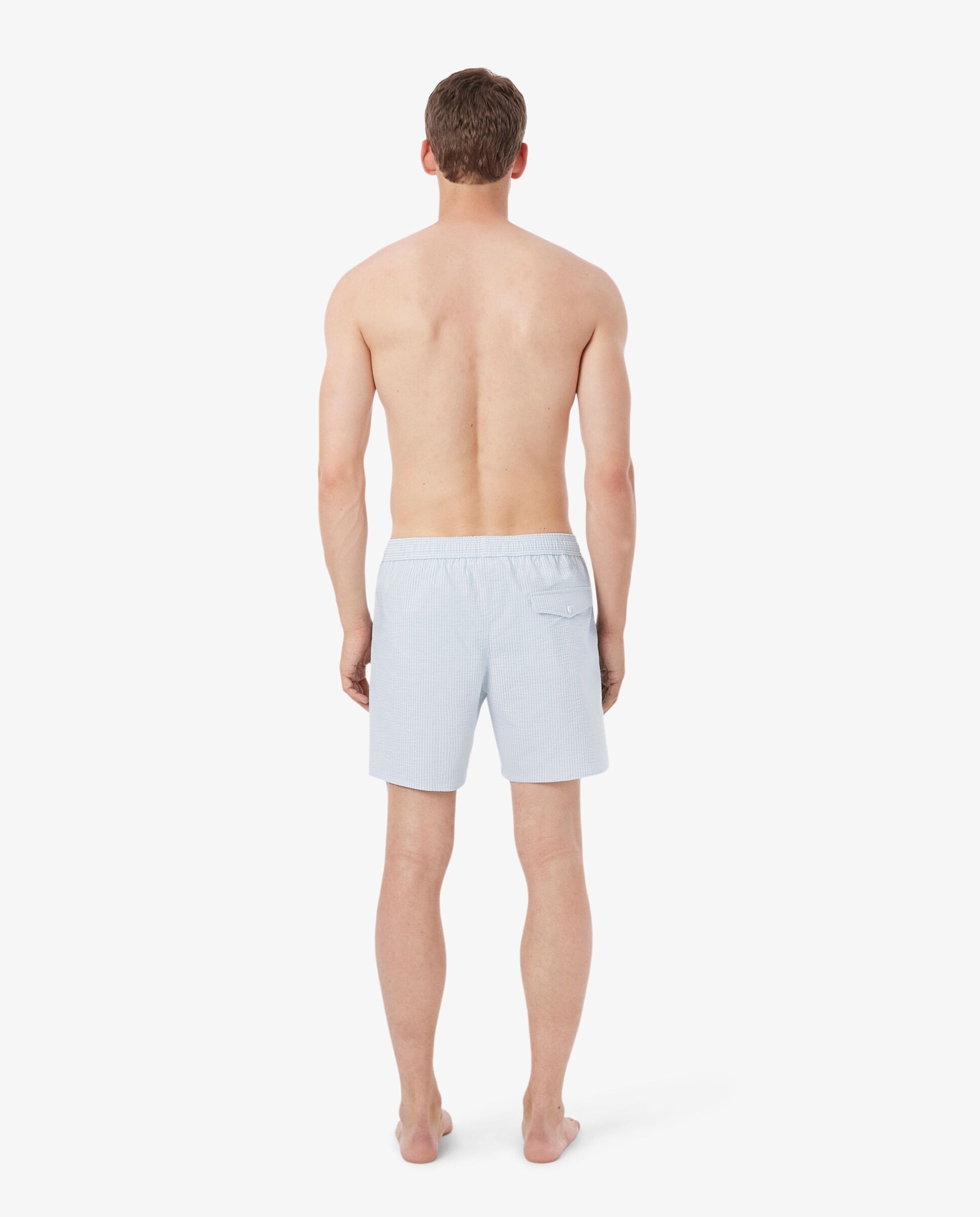 Short de baño de largo medio - Lacoste - Blanco Blanco-2