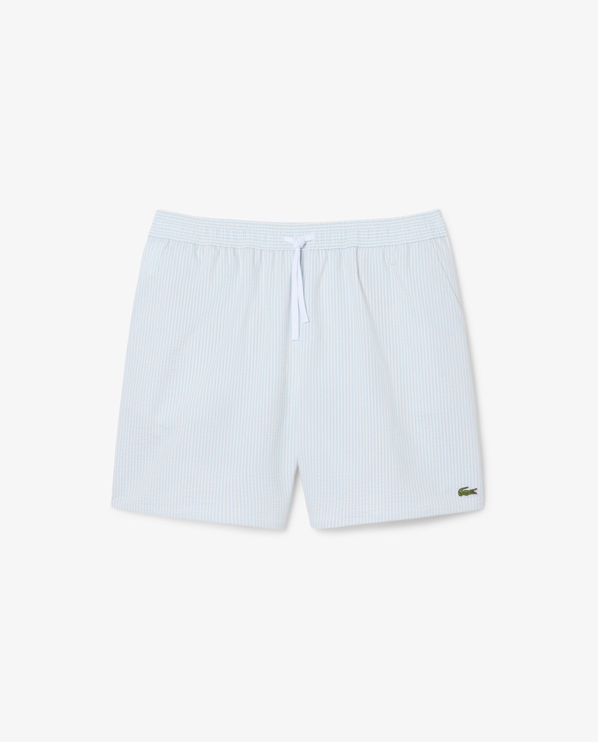 Short de baño de largo medio - Lacoste - Blanco Blanco-6