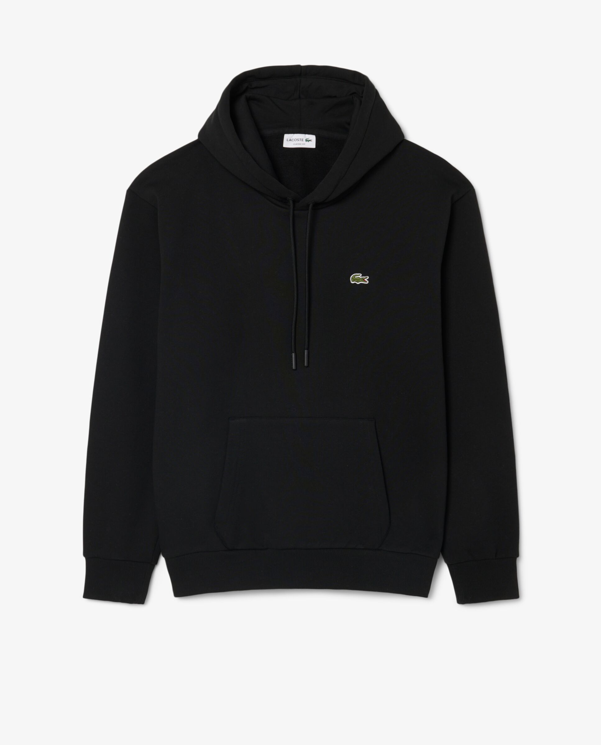Sudadera de hombre con capucha de felpa en - Lacoste - Negro Negro-6