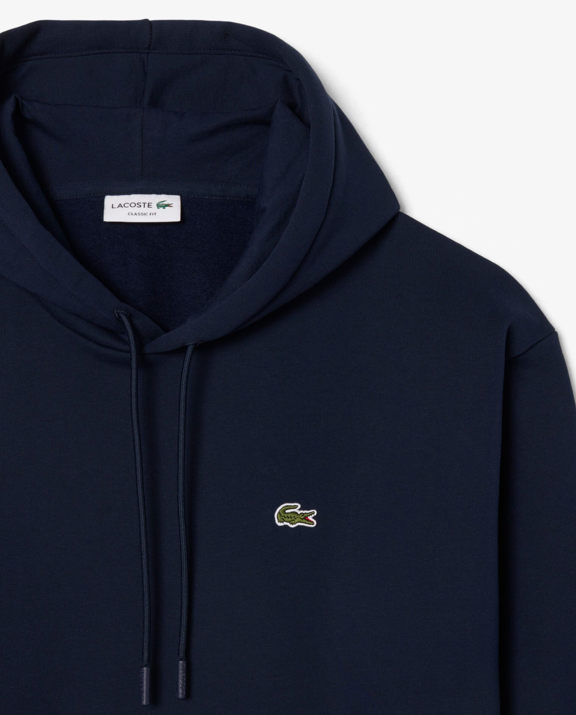 Sudadera de hombre con capucha de felpa en negro - Lacoste - Azul marino Azul marino-5