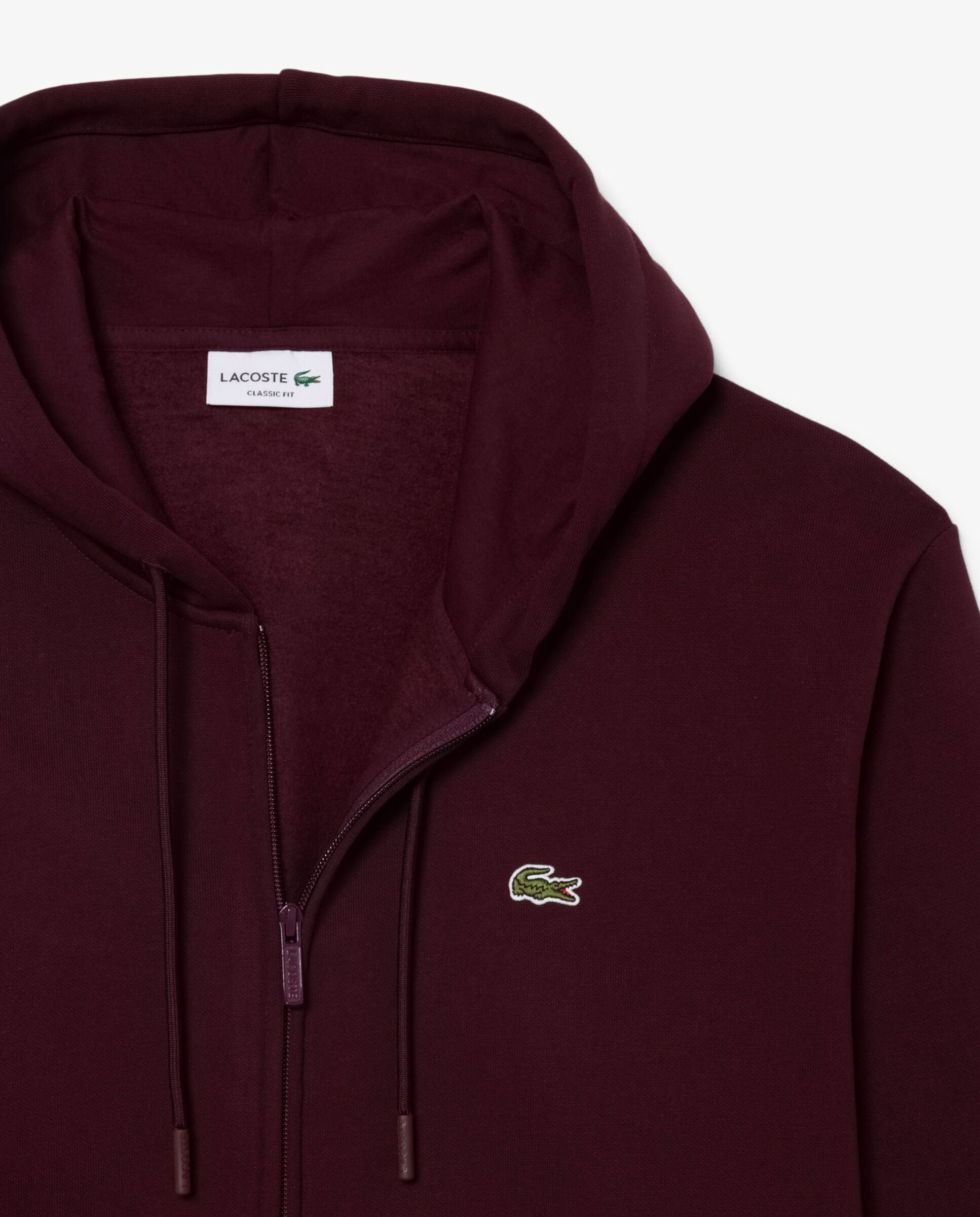 Sudadera de hombre con capucha de felpa en - Lacoste - Marrón Marrón-5