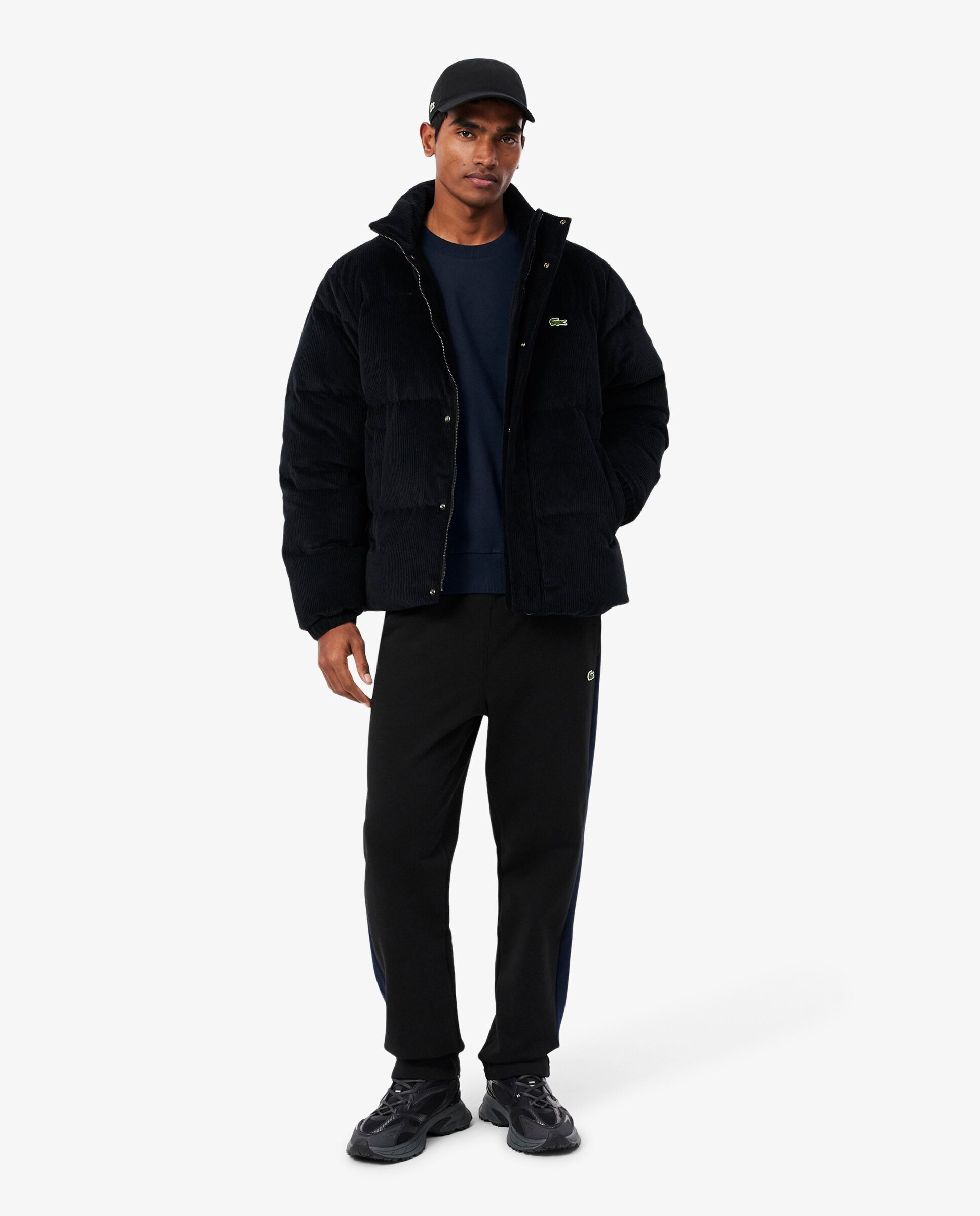 Sudadera de hombre de felpa de algodón en azul - Lacoste - Azul marino Azul marino-4