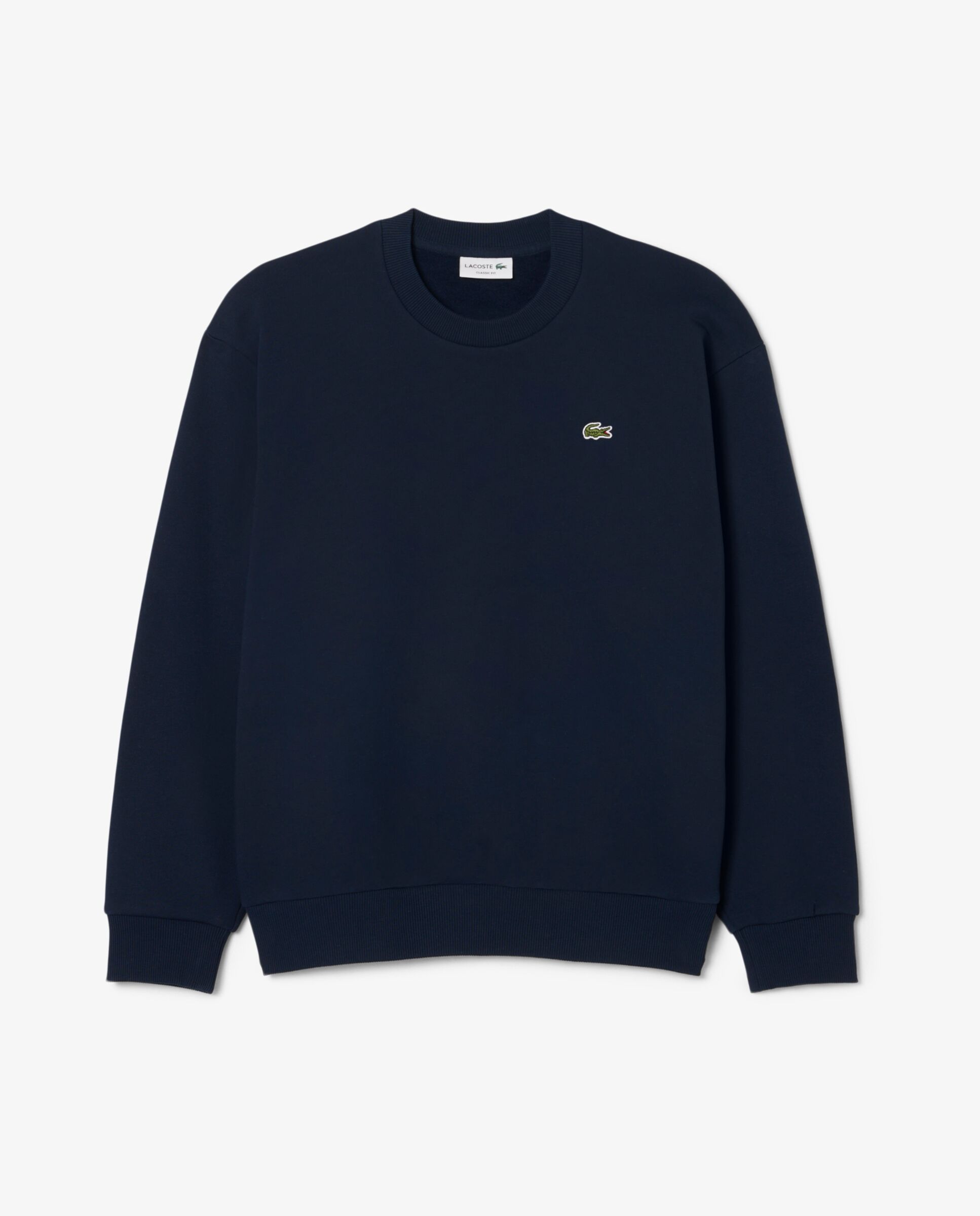 Sudadera de hombre de felpa de algodón en azul - Lacoste - Azul marino Azul marino-6