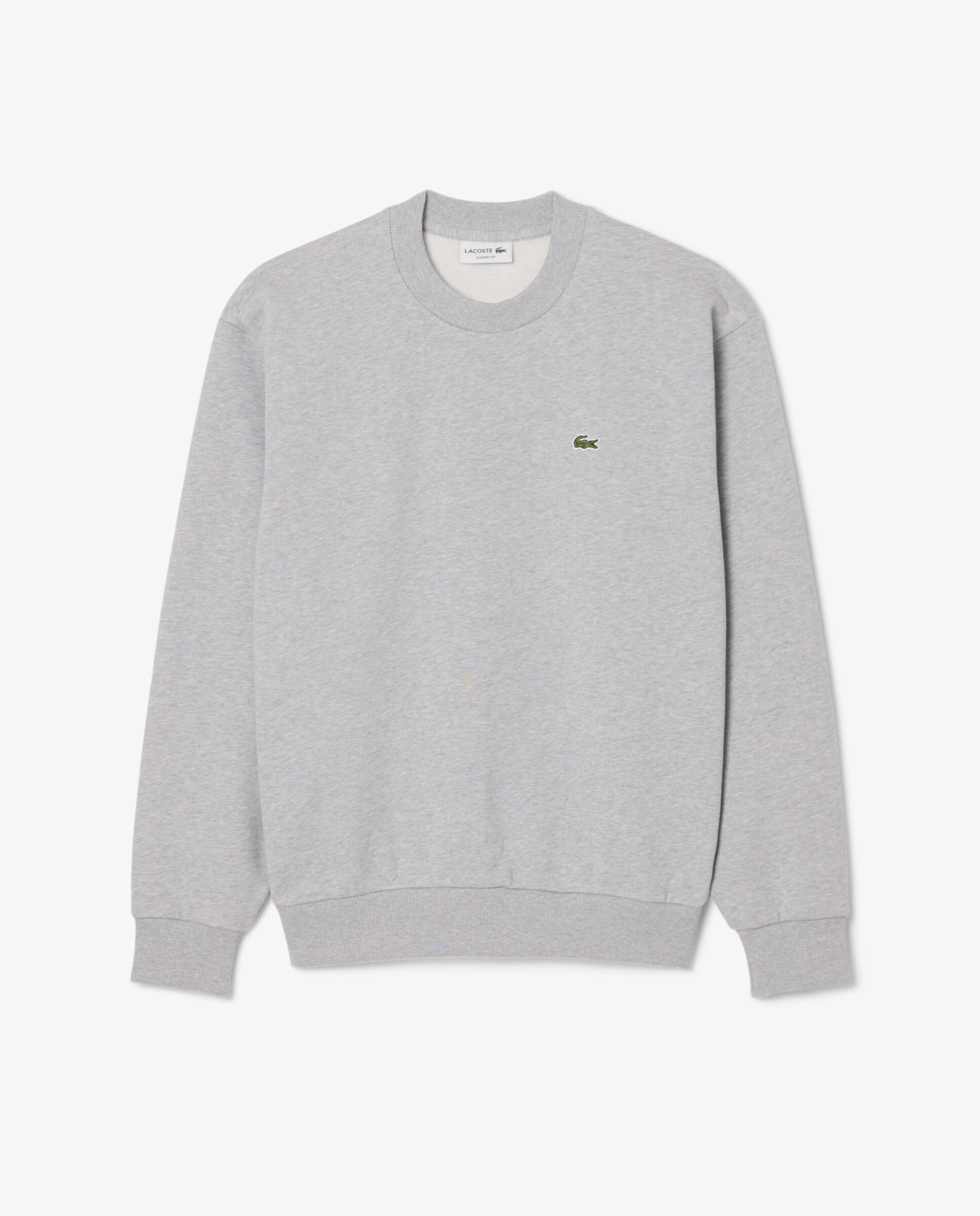 Sudadera de hombre de felpa de algodón en negro - Lacoste - Gris oscuro Gris oscuro-6