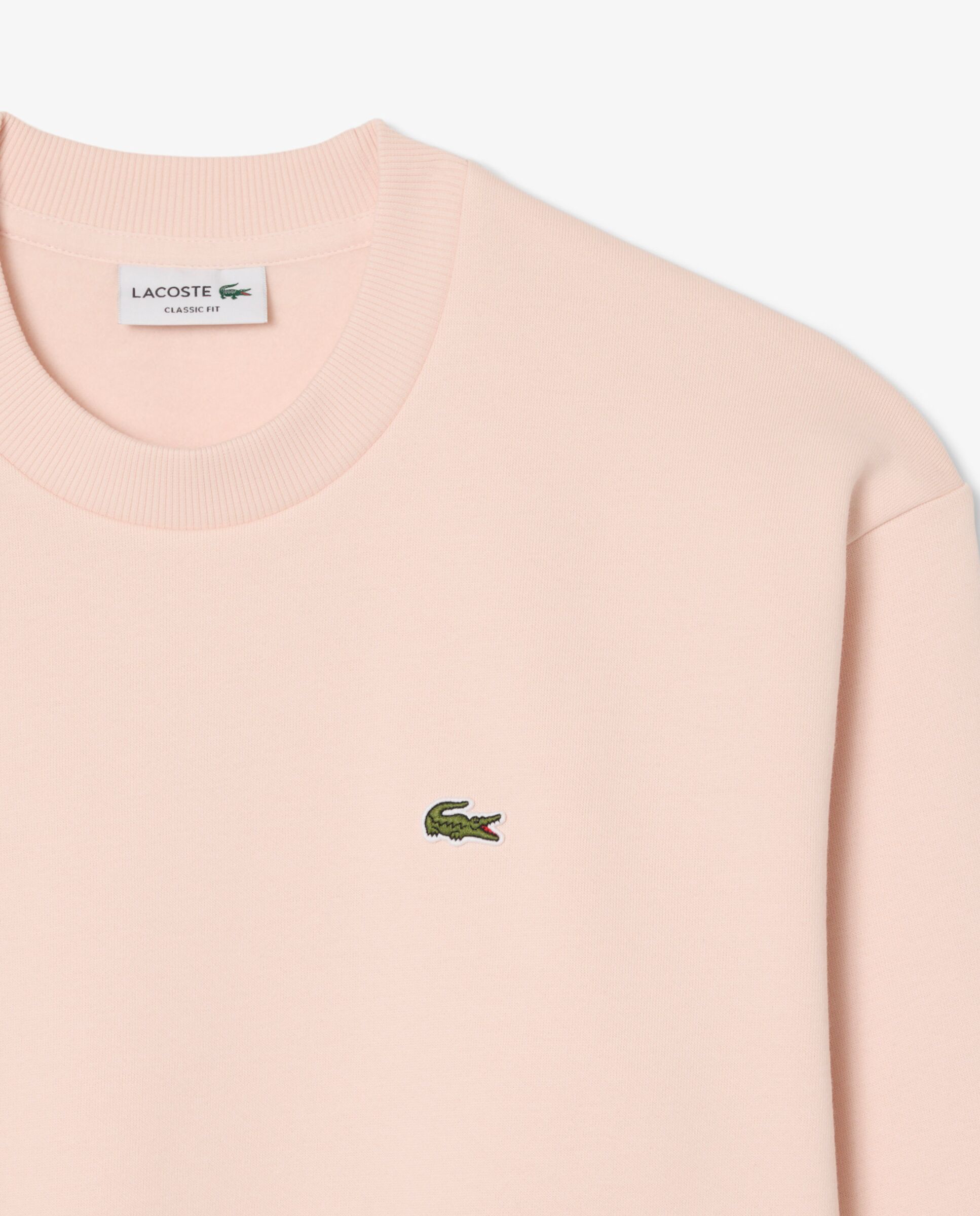 Sudadera de hombre de felpa de algodón en azul - Lacoste - Rosa Rosa-5