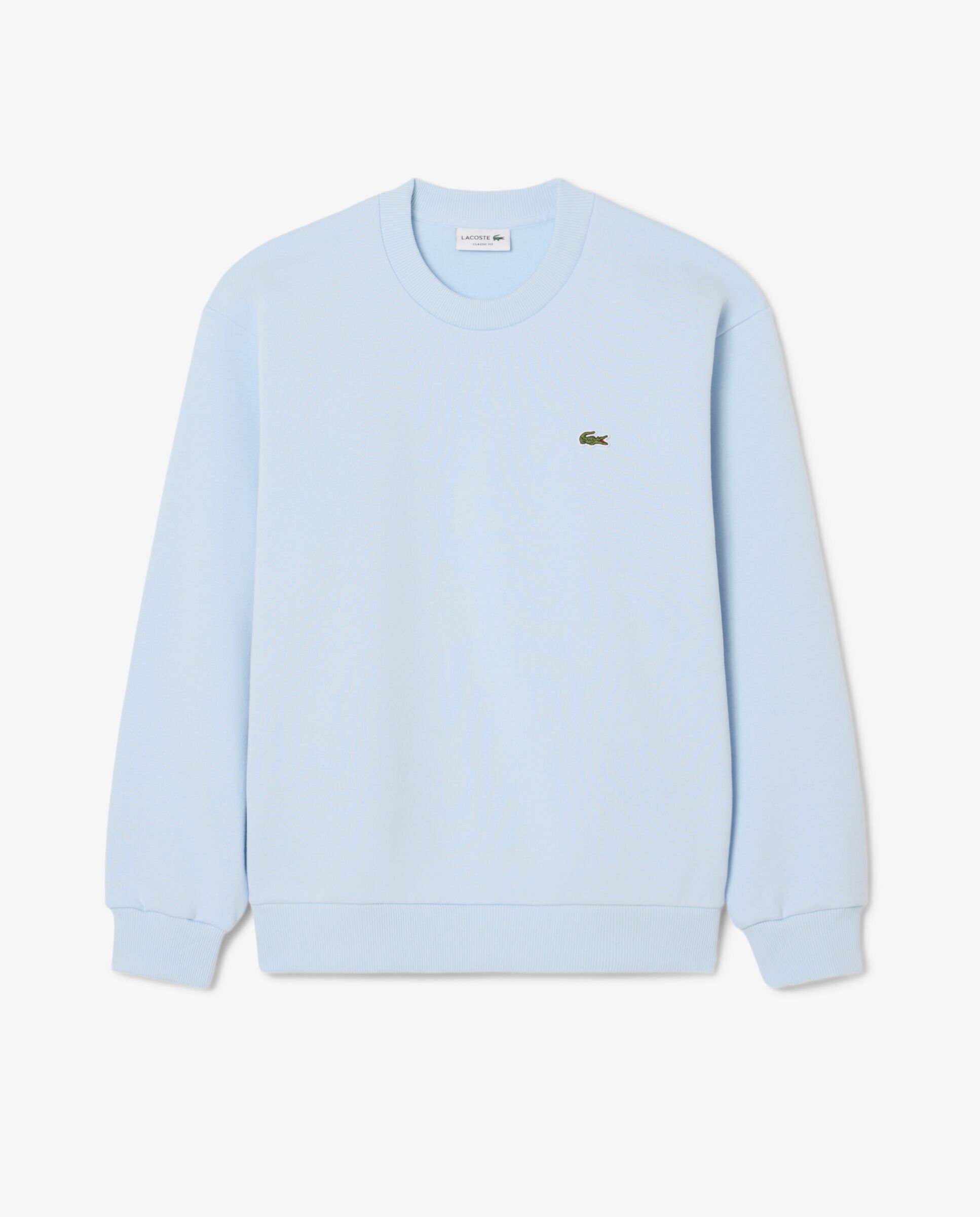 Sudadera de hombre de felpa de algodón en negro - Lacoste - Azul claro Azul claro-6