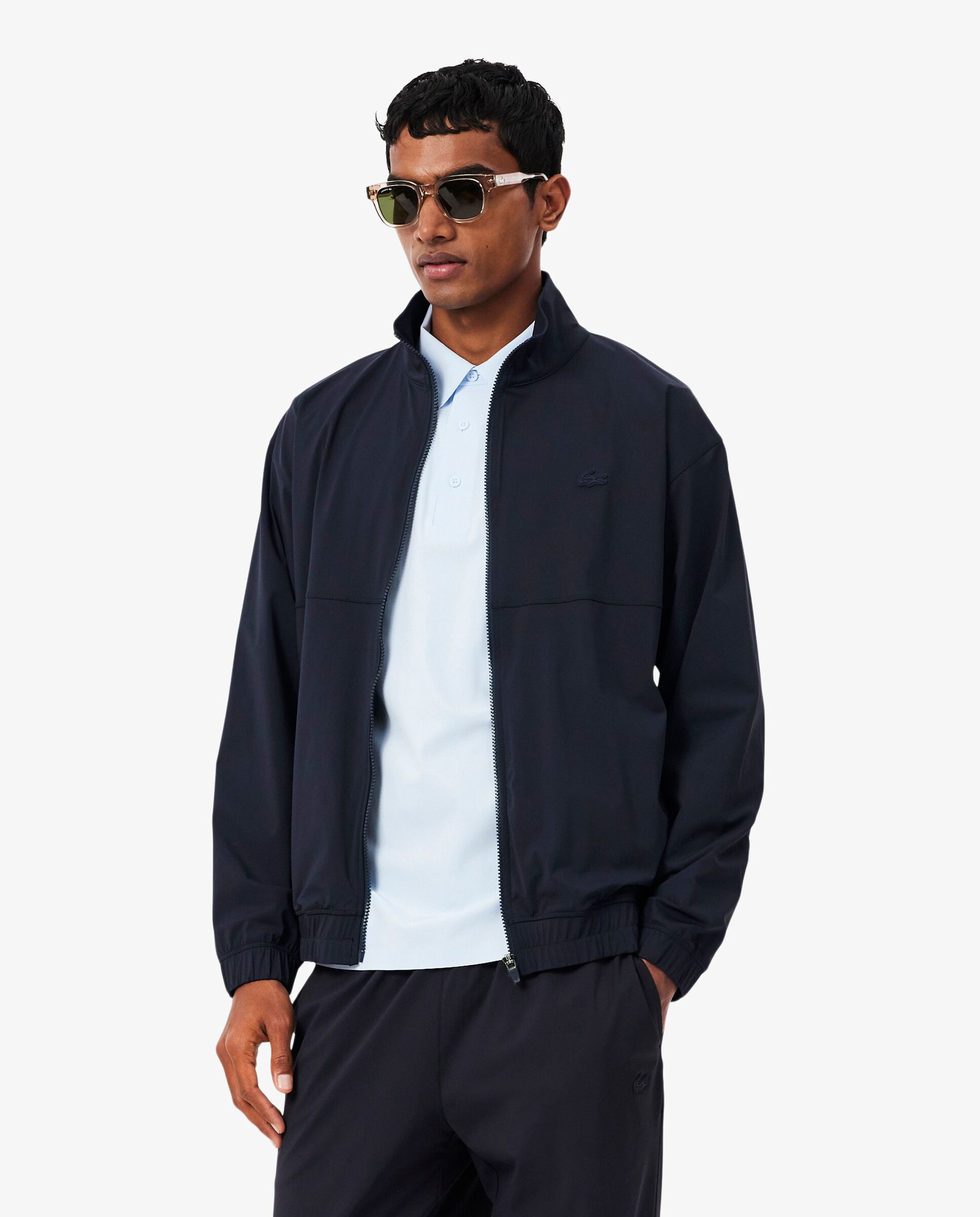 Chaqueta de hombre de chándal de hombre urbana elástica en gris - Lacoste - Azul marino Azul marino-1