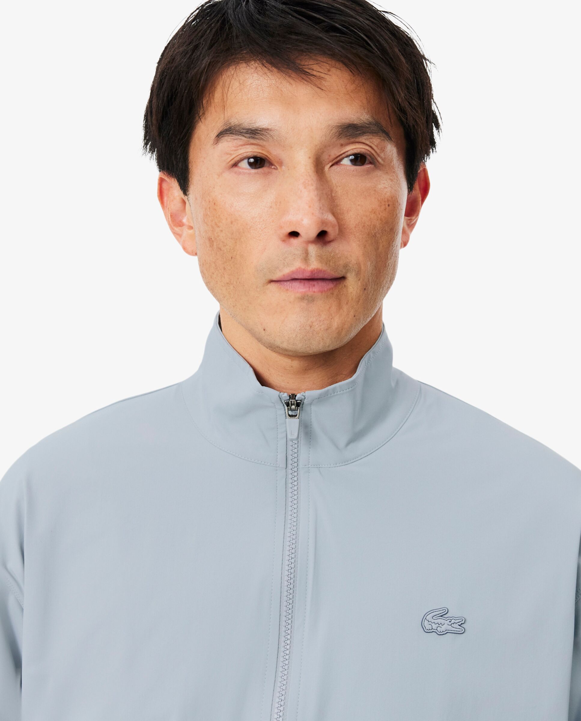 Chaqueta de hombre de chándal de hombre urbana elástica en - Lacoste - Gris Gris-3