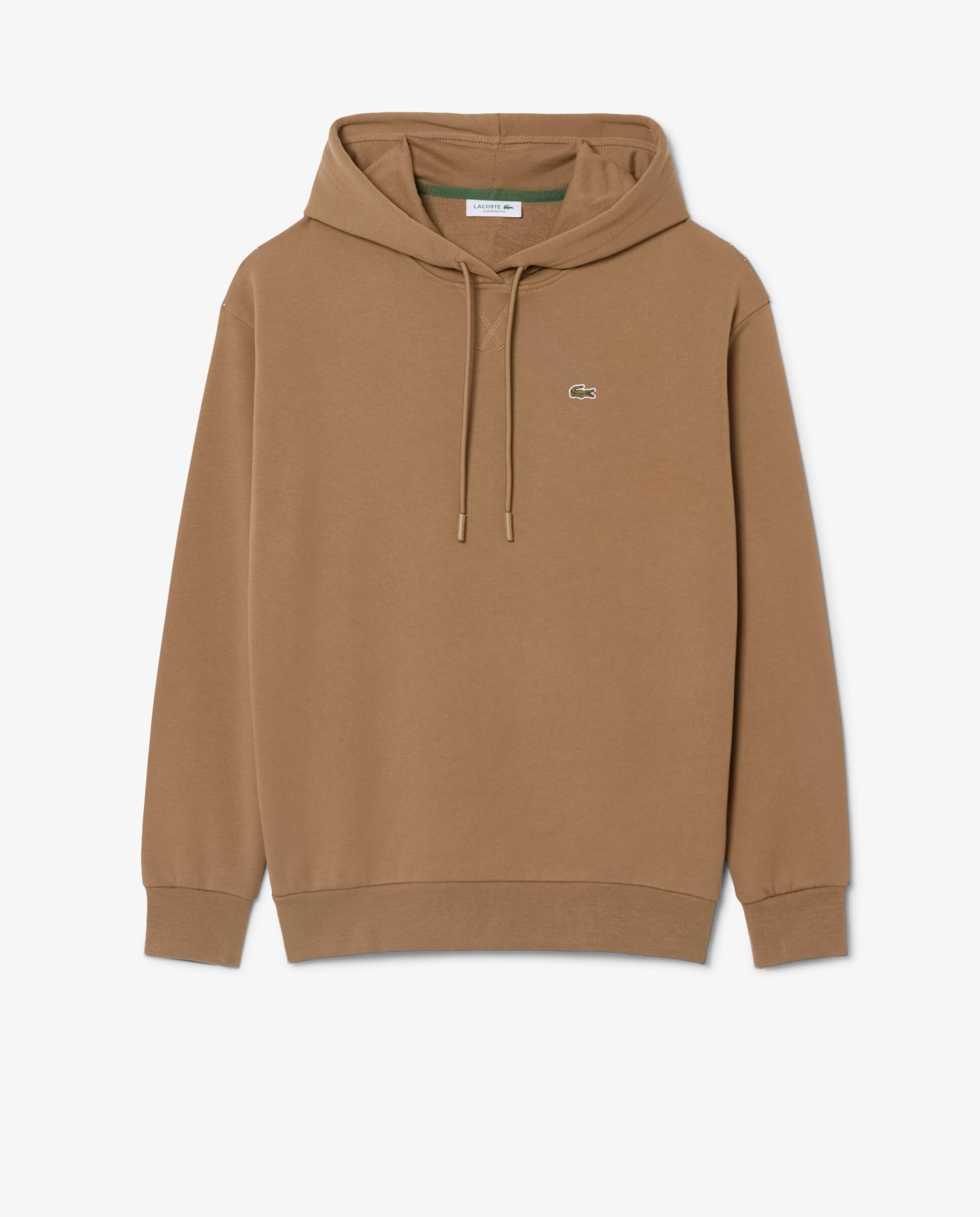Sudadera de mujer con capucha de felpa oversized - Lacoste - Marrón Marrón-6