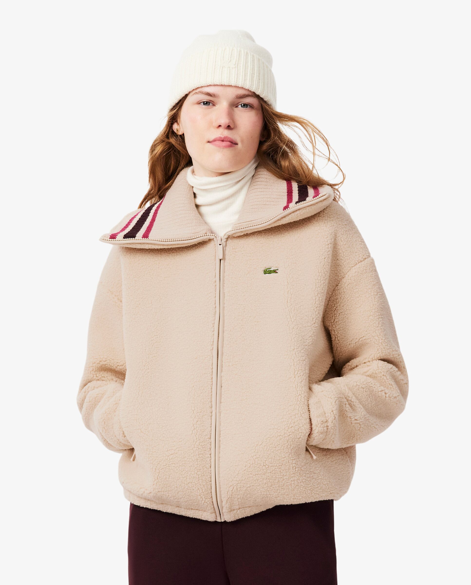 En marrón - Lacoste - Beige Beige-1