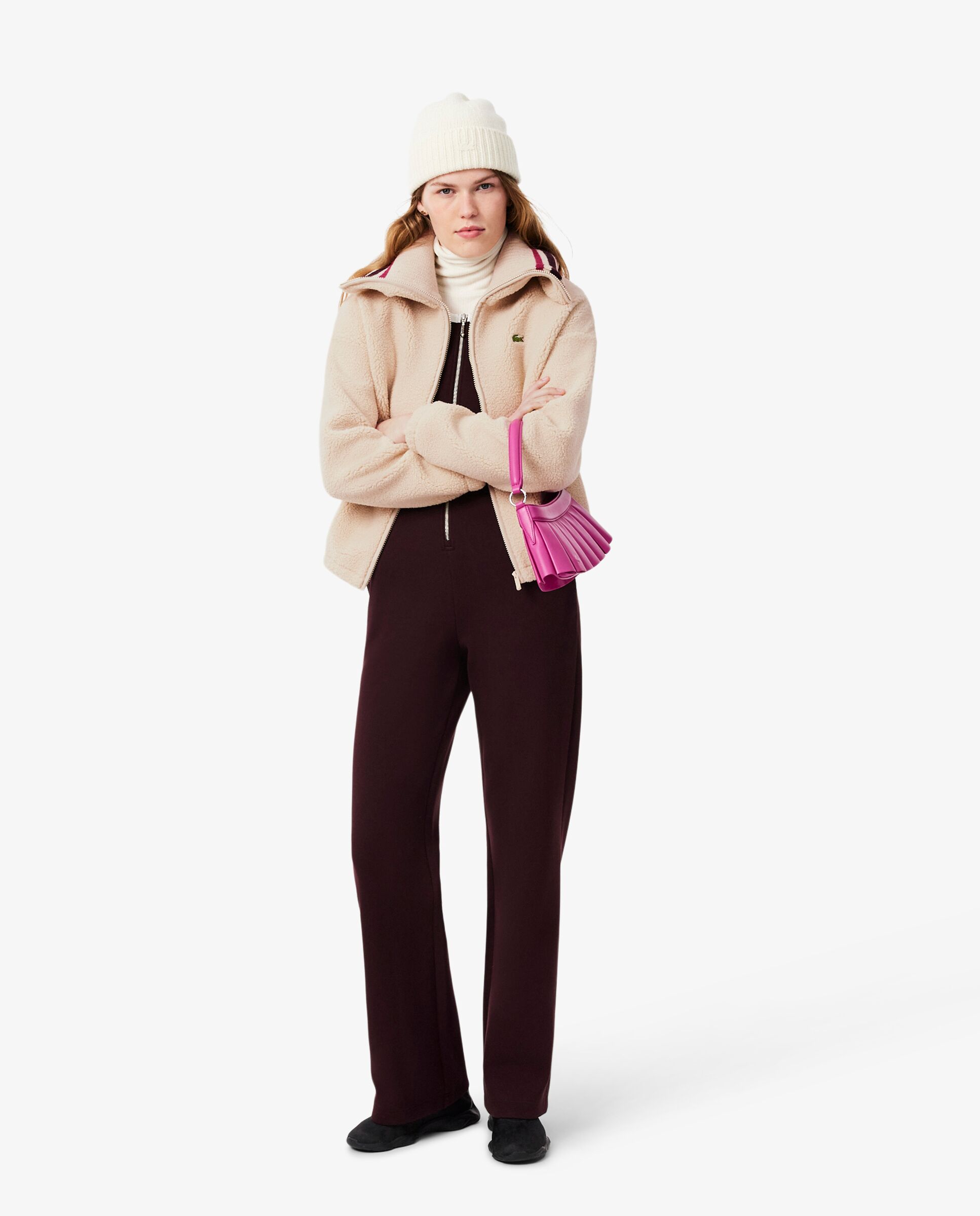 En marrón - Lacoste - Beige Beige-4