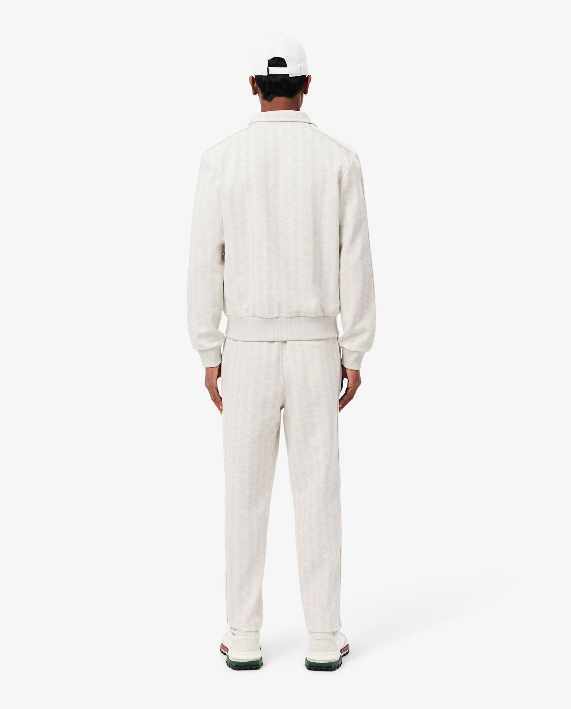 Pantalones joggers de hombre con monograma - Lacoste - Gris Gris-2