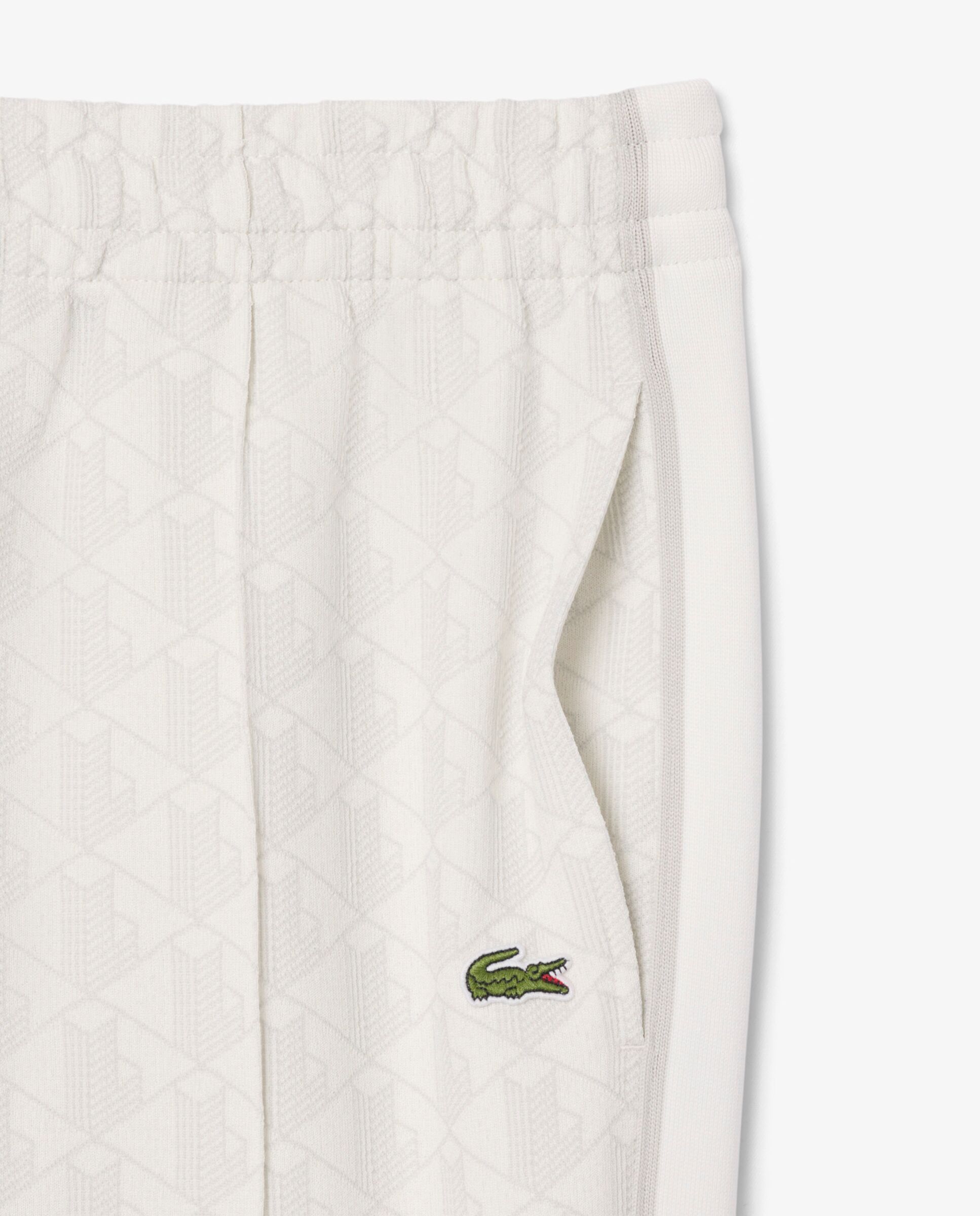 Pantalones joggers de hombre con monograma - Lacoste - Gris Gris-5