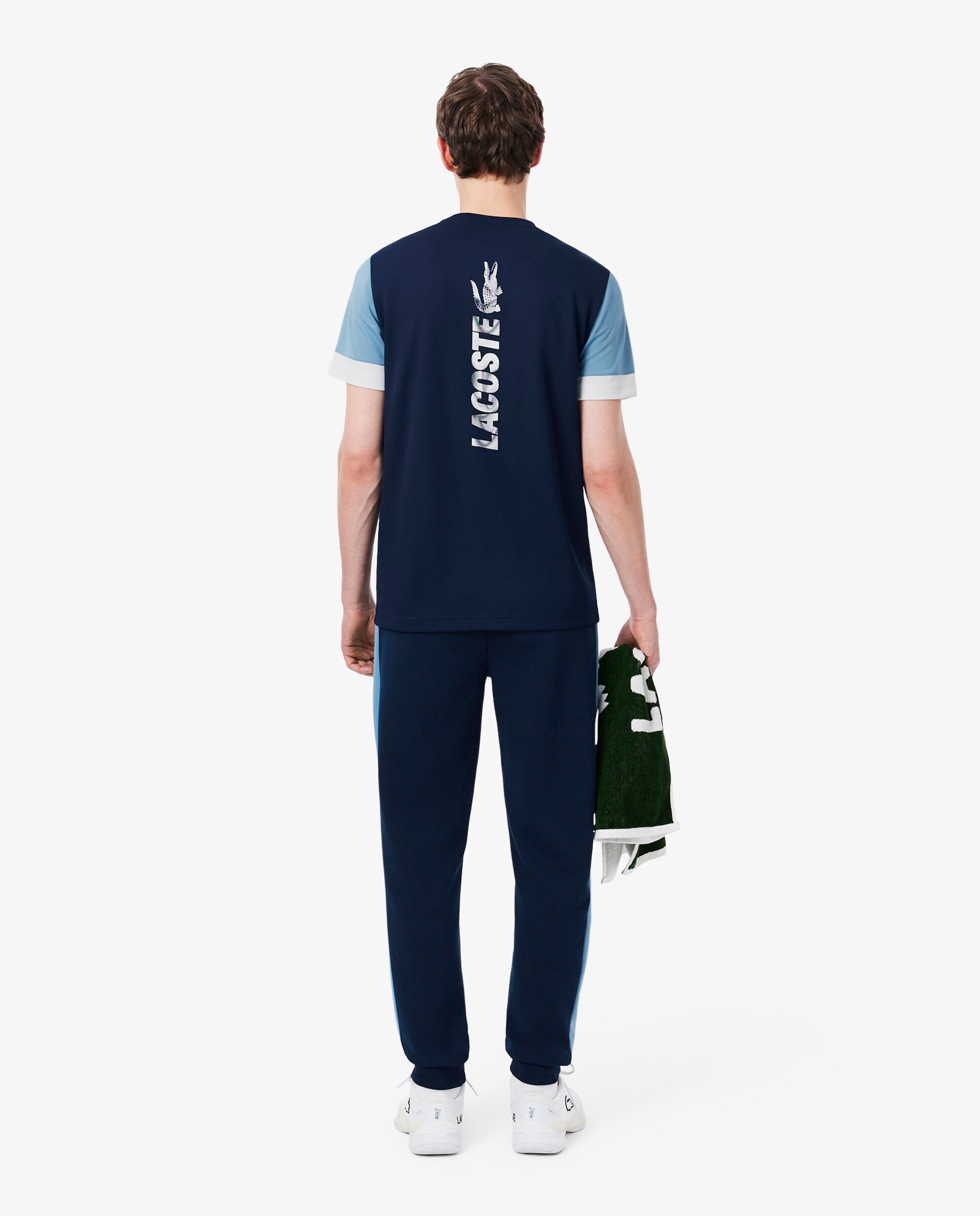 Pantalón de hombre de chándal de hombre deportivo en negro - Lacoste - Azul oscuro Azul oscuro-2