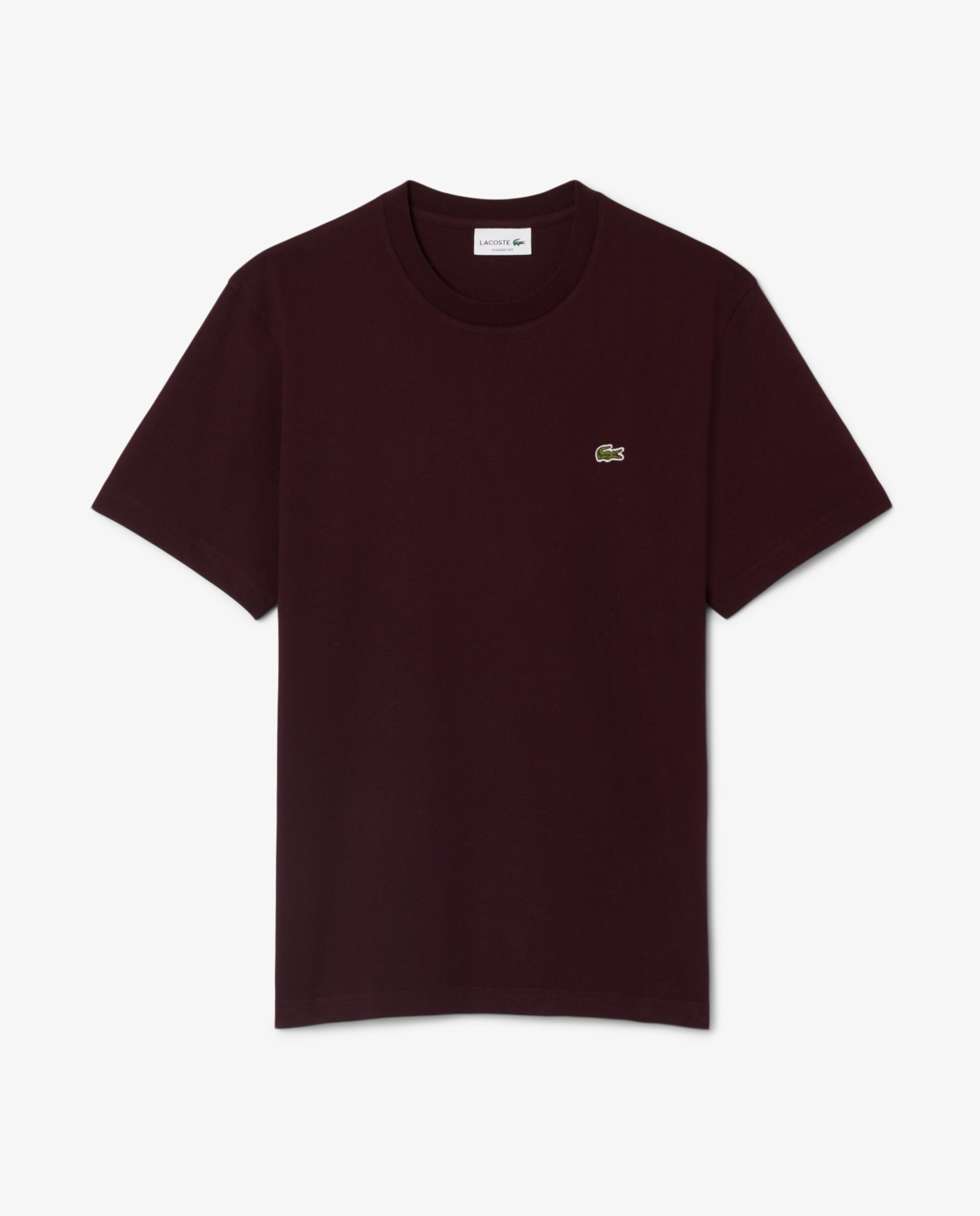 Camiseta de hombre de algodón de manga corta - Lacoste - Marrón Marrón-5