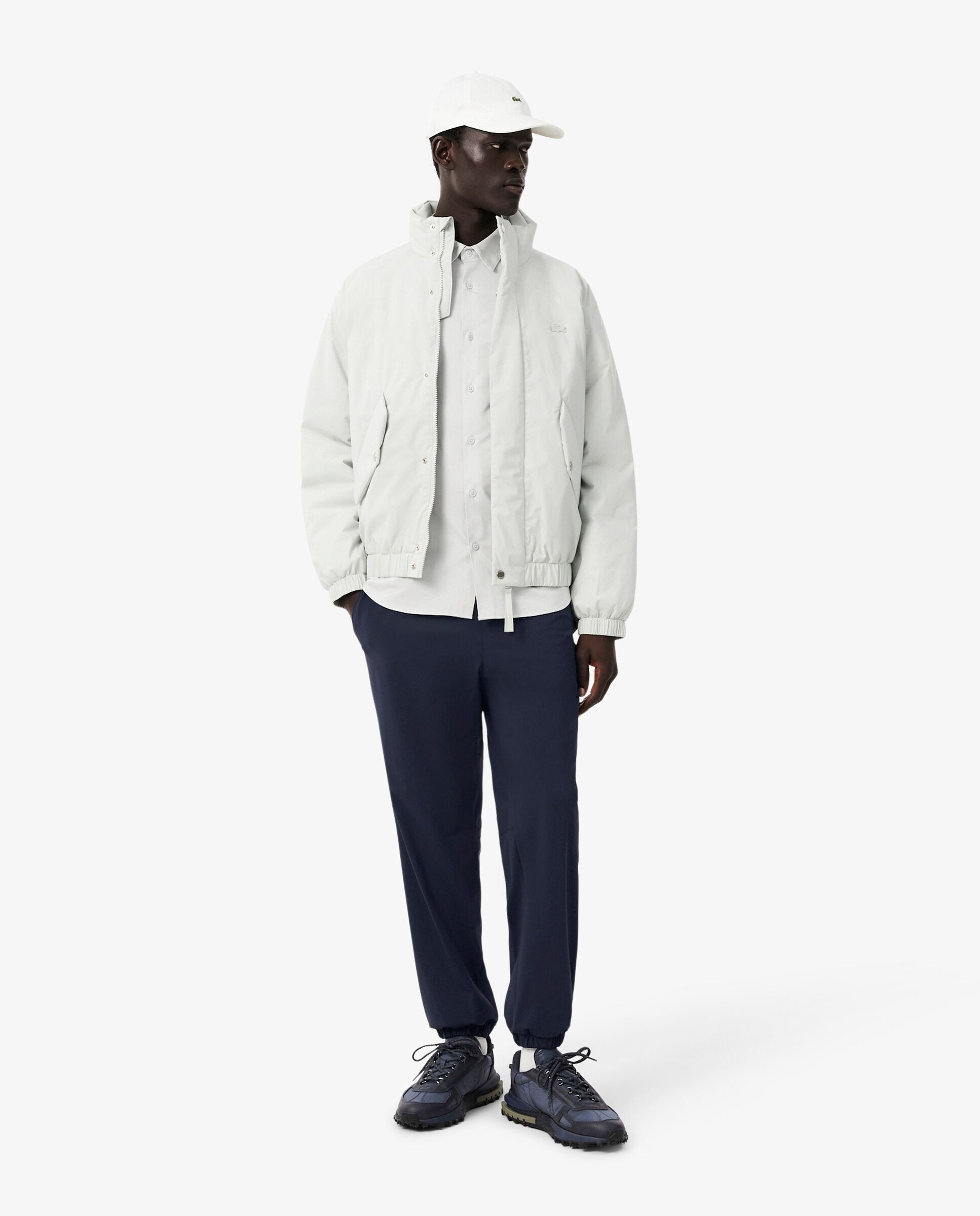 Pantalón de hombre de chándal de hombre urbano elástico en gris - Lacoste - Azul marino Azul marino-4