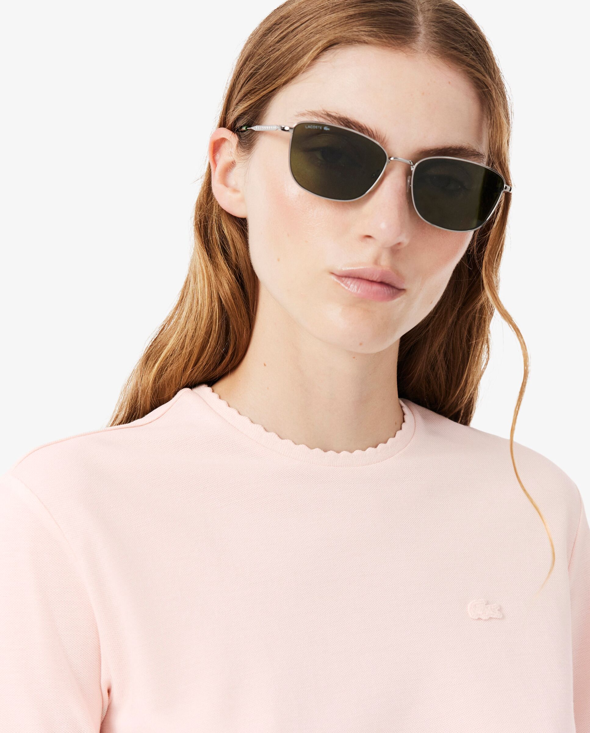 En rosa de manga corta - Lacoste - Rosa Rosa-3