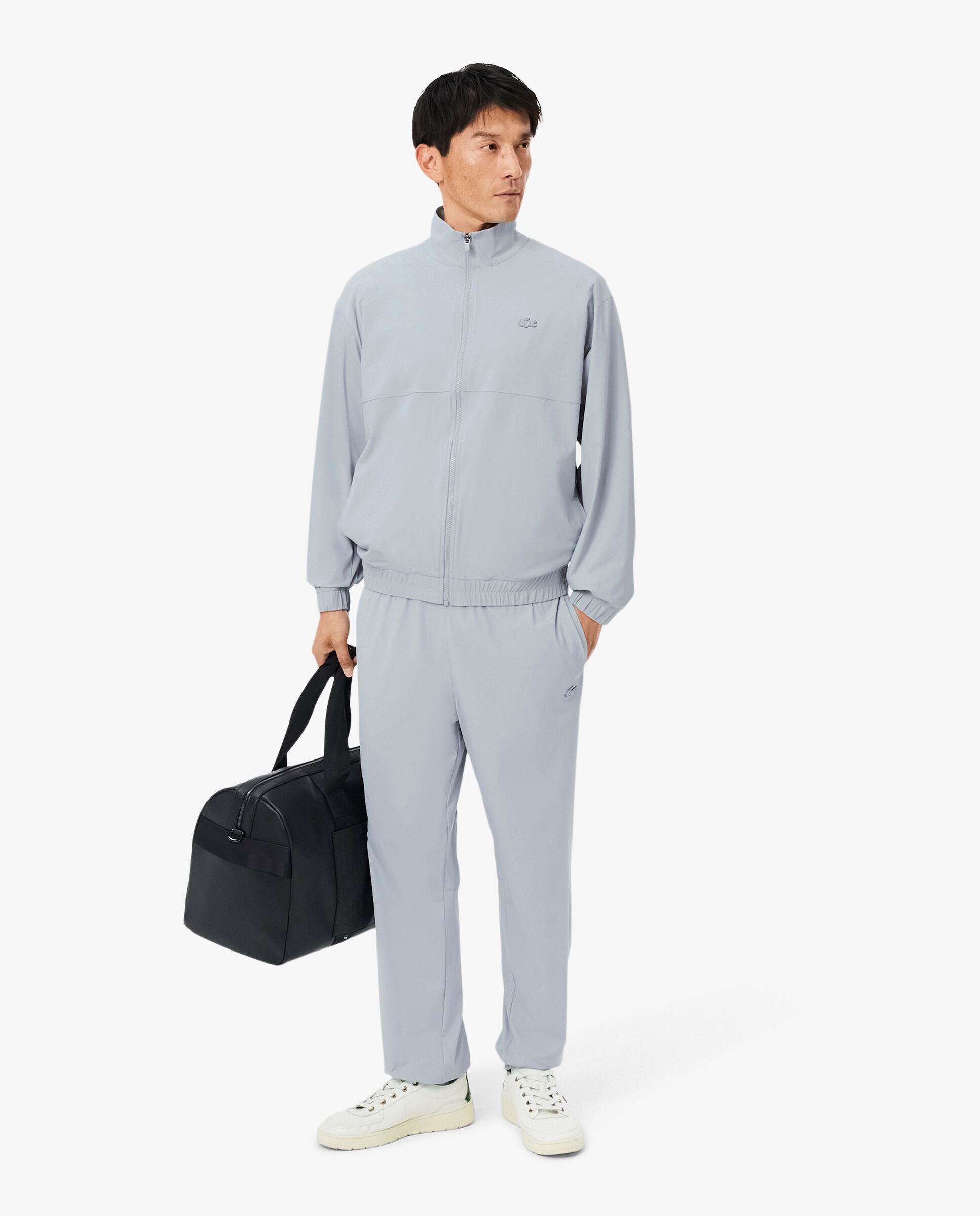 Pantalón de hombre de chándal de hombre urbano elástico en - Lacoste - Gris Gris-1