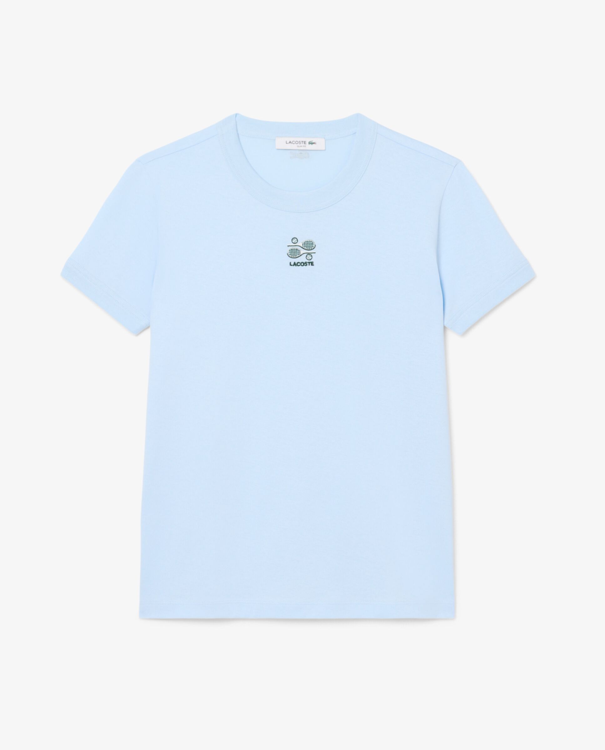 En azul de manga corta - Lacoste - Azul claro Azul claro-6