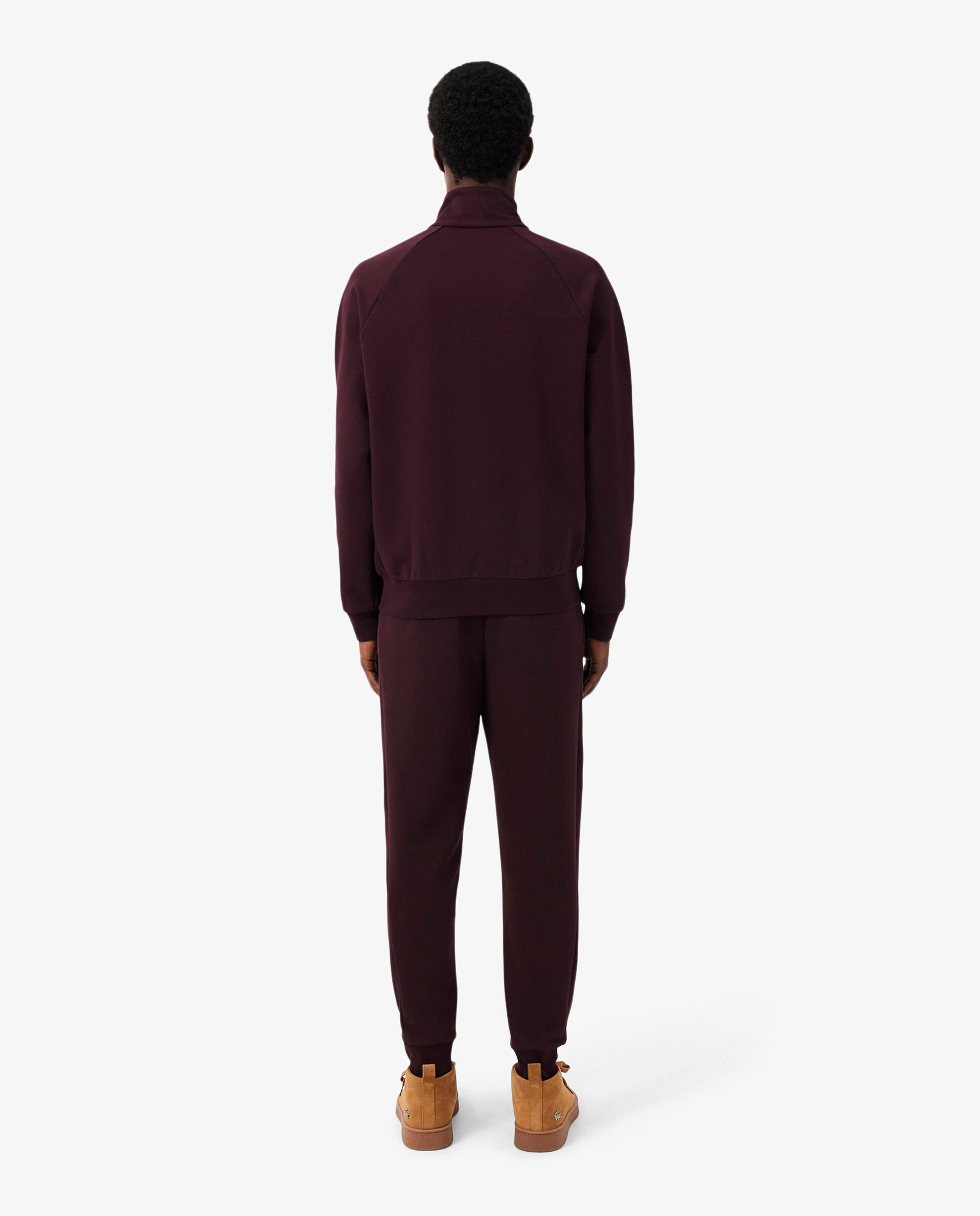 Imagen 2 de Pantalón de hombre de chánda ajustado de punto jersey - Lacoste - Marrón Marrón