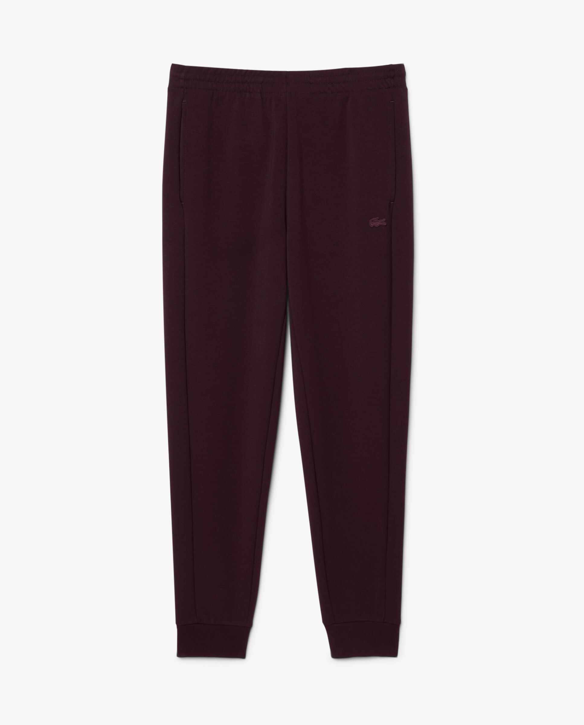 Imagen 6 de Pantalón de hombre de chánda ajustado de punto jersey - Lacoste - Marrón Marrón