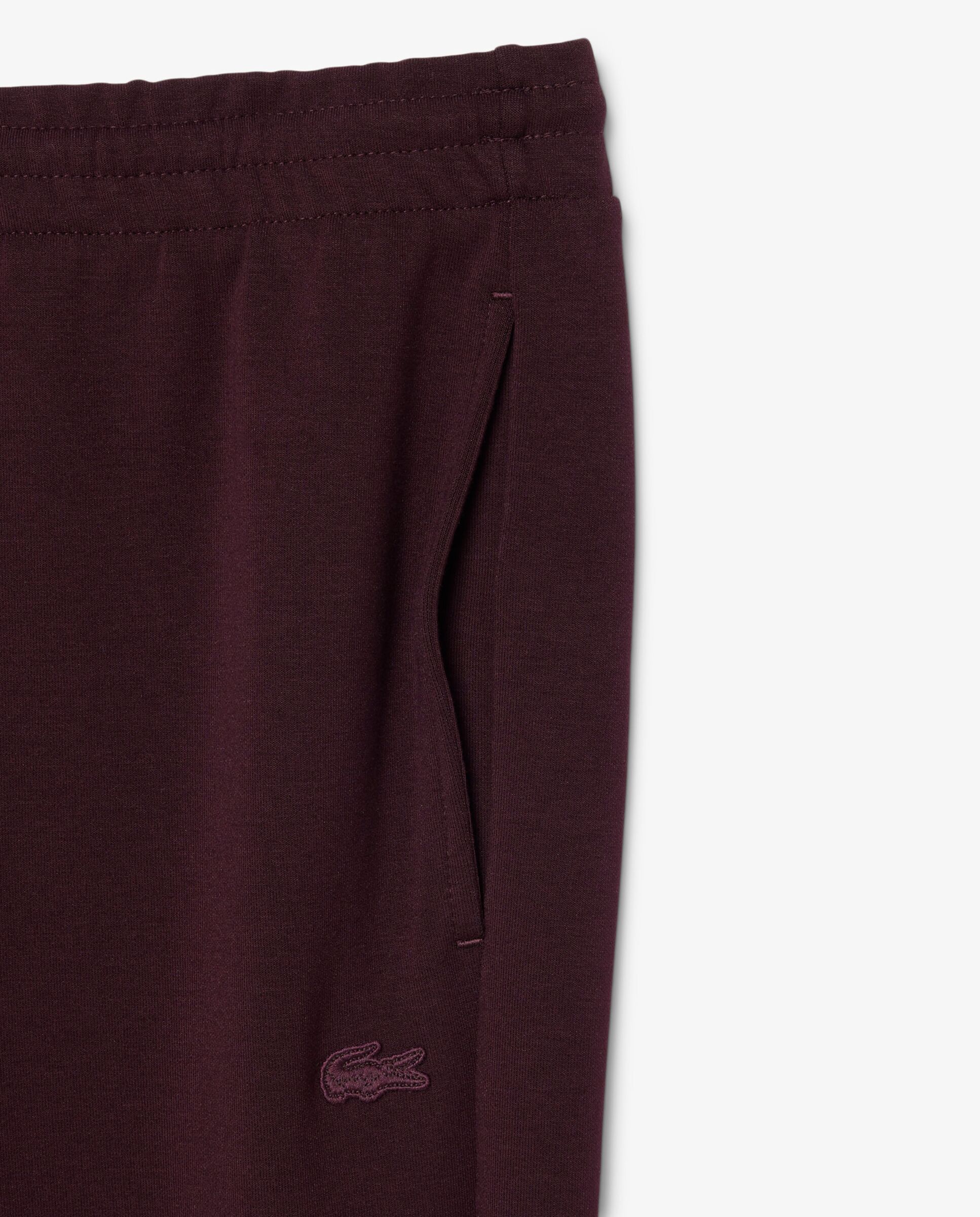 Imagen 5 de Pantalón de hombre de chánda ajustado de punto jersey - Lacoste - Marrón Marrón