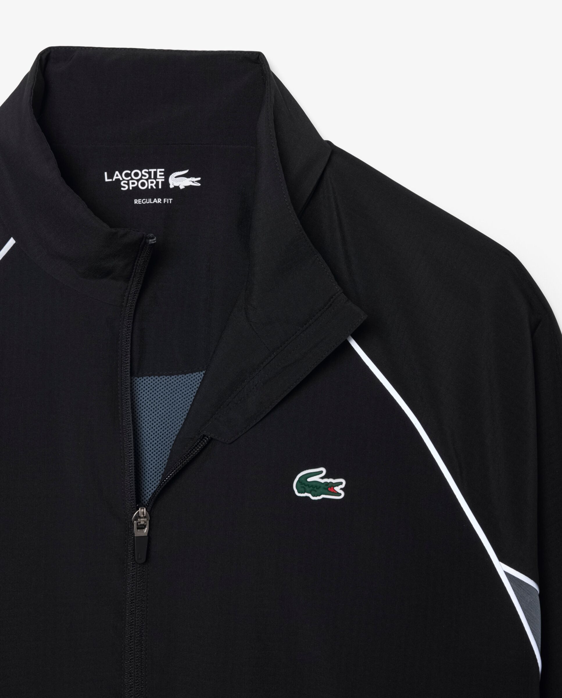 Chándal de hombre de tenis con ribete en contraste en - Lacoste - Negro Negro-5
