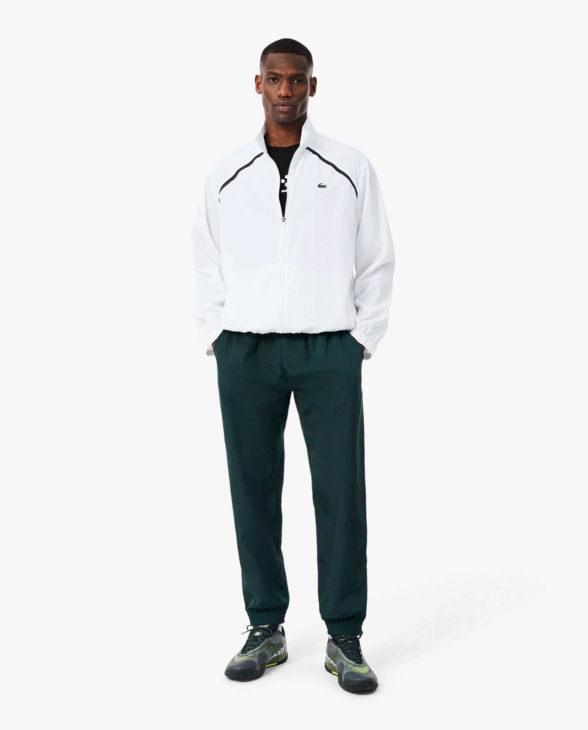 Chándal de hombre tennis x daniil medvedev en blanco - Lacoste - Verde Verde-4