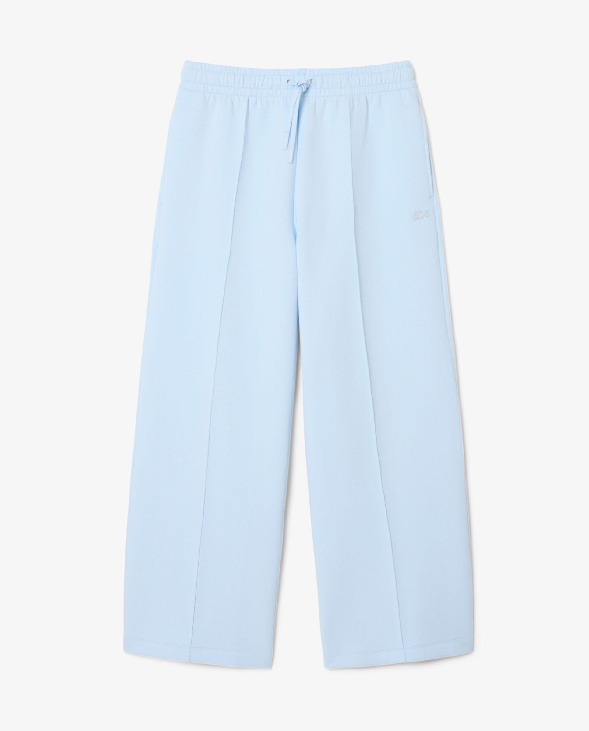 Pantalón de mujer de chándal de corte amplio de punto - Lacoste - Azul claro Azul claro-6