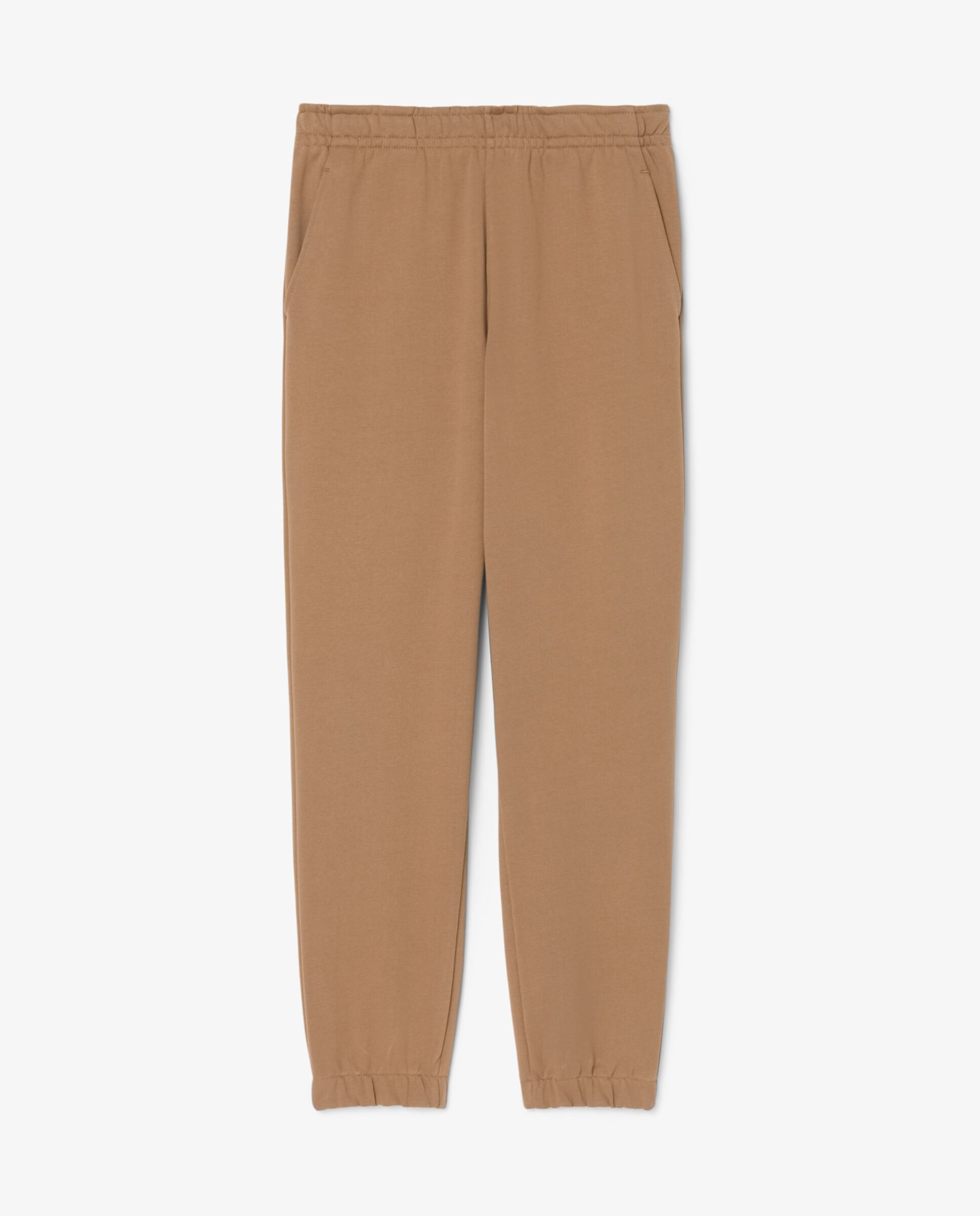 Pantalón de mujer de chándal de felpa - Lacoste - Marrón Marrón-6