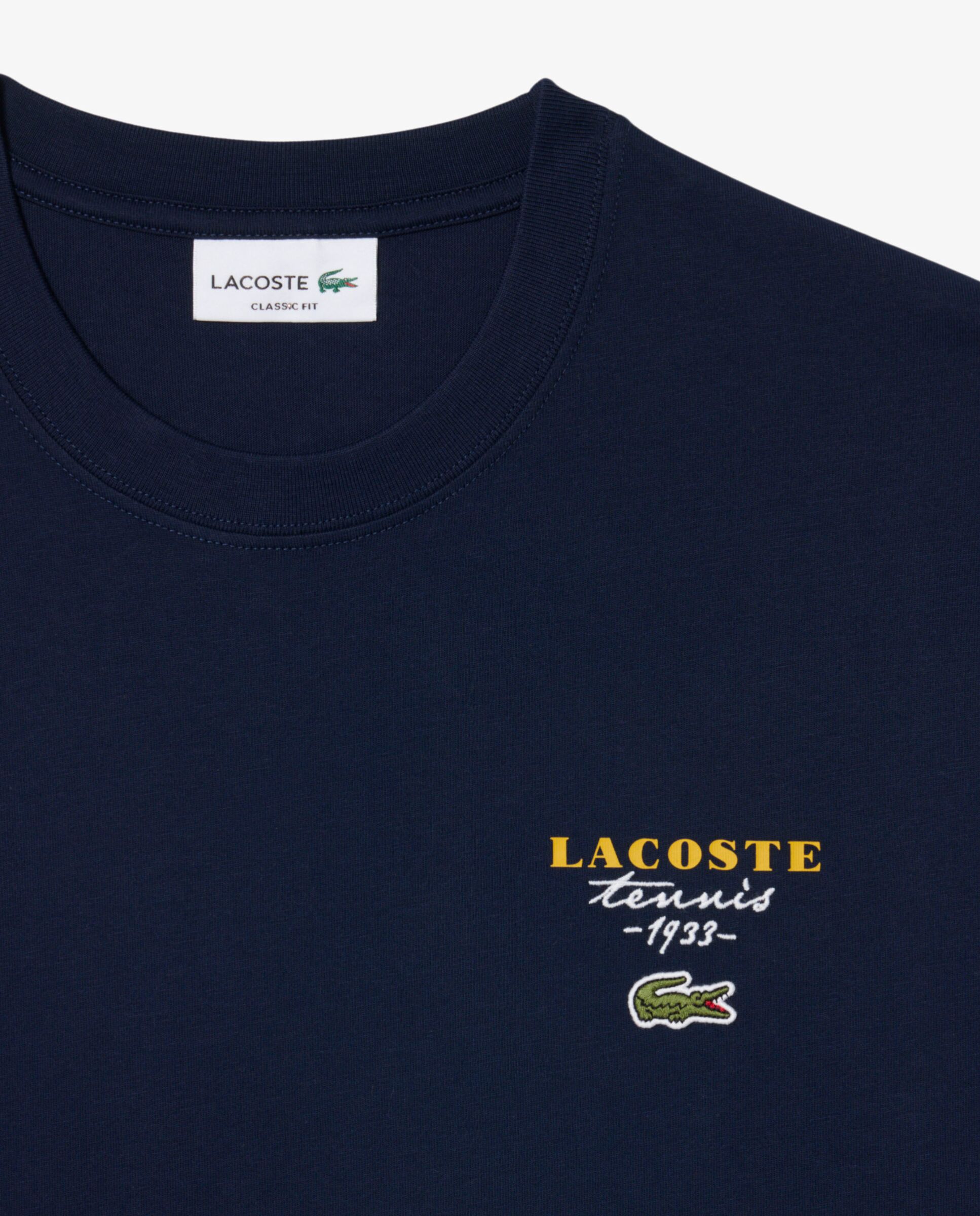 En azul de manga corta - Lacoste - Azul marino Azul marino-5