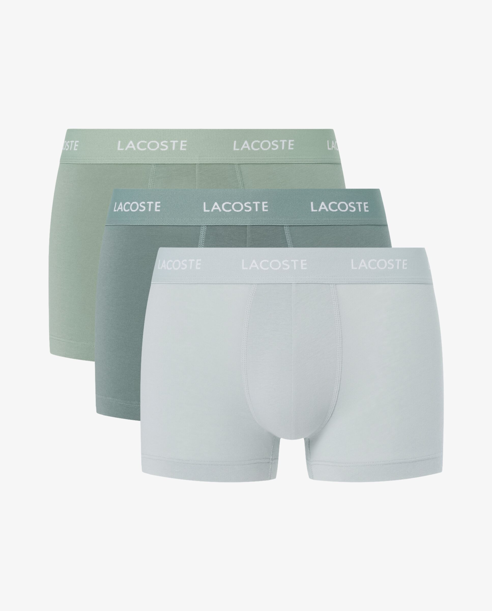 Pack de hombre de 3 calzoncillos de hombre tipo bóxer de hombre elásticos de la marca en - Lacoste - Azul Azul-6