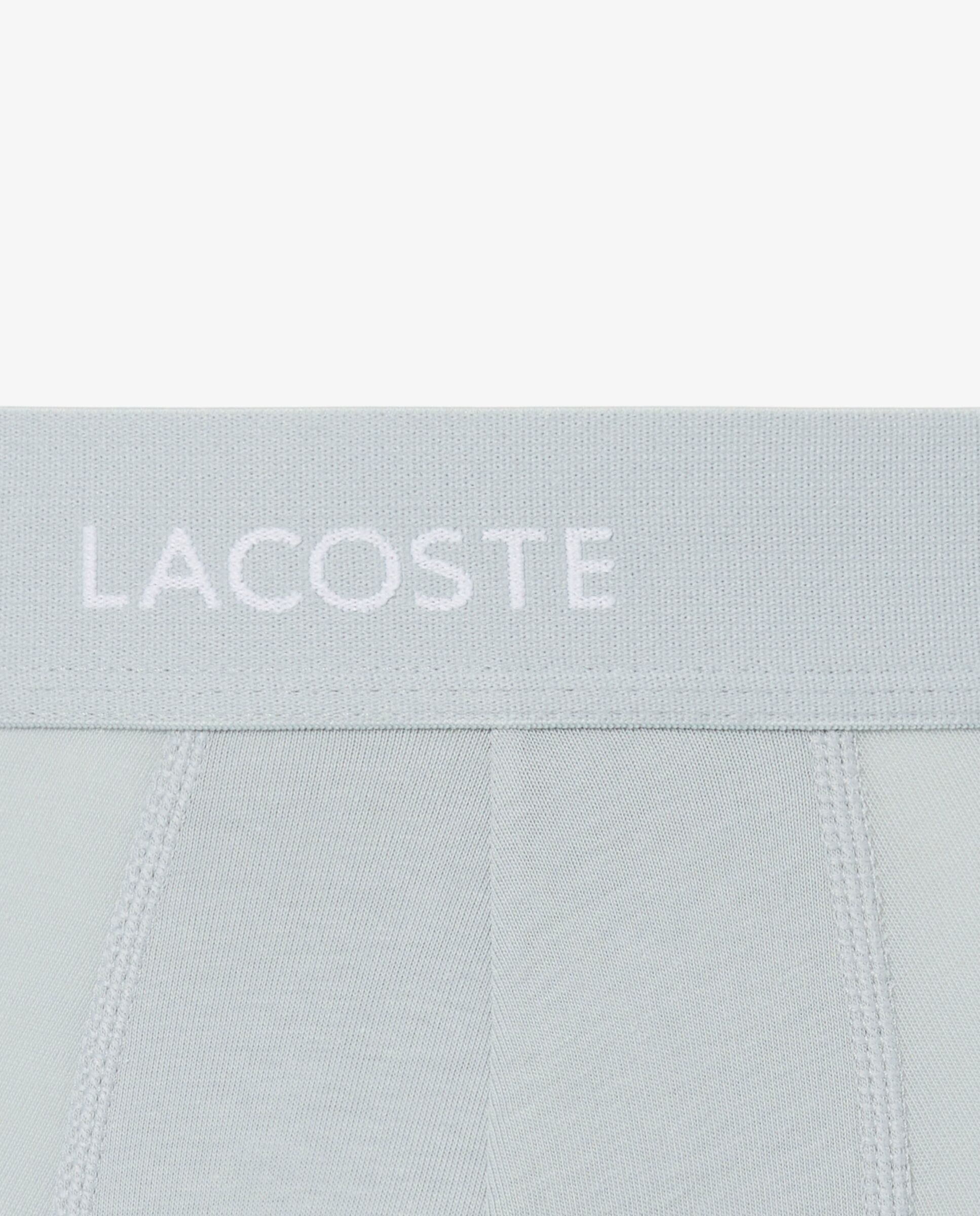 Pack de hombre de 3 calzoncillos de hombre tipo bóxer de hombre elásticos de la marca en - Lacoste - Azul Azul-5